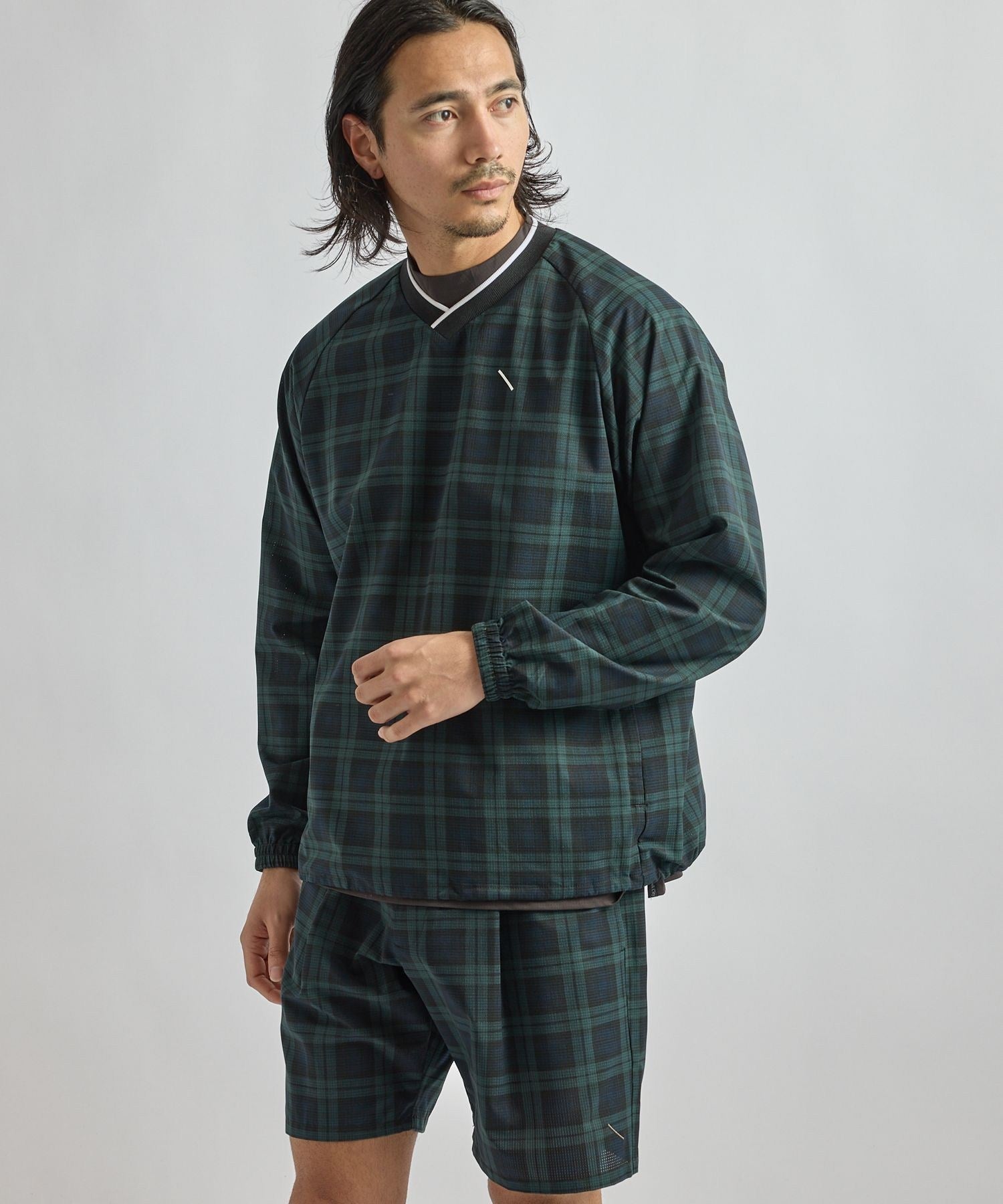 Seersucker Pullover