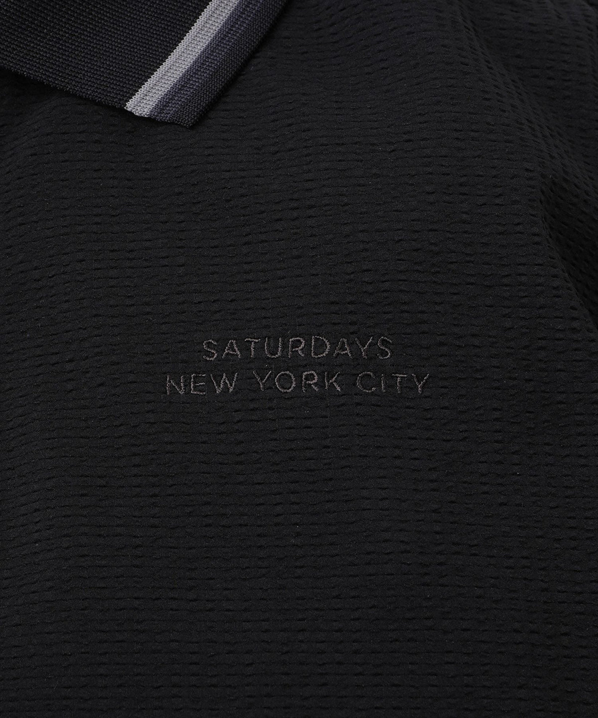 Seersucker Polo Shirt