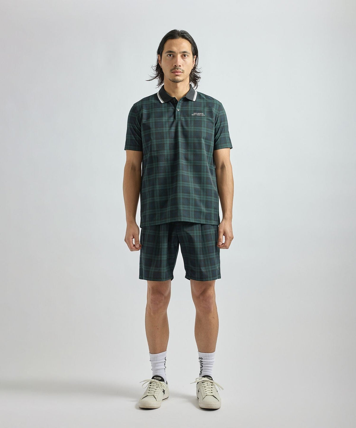 Seersucker Polo Shirt