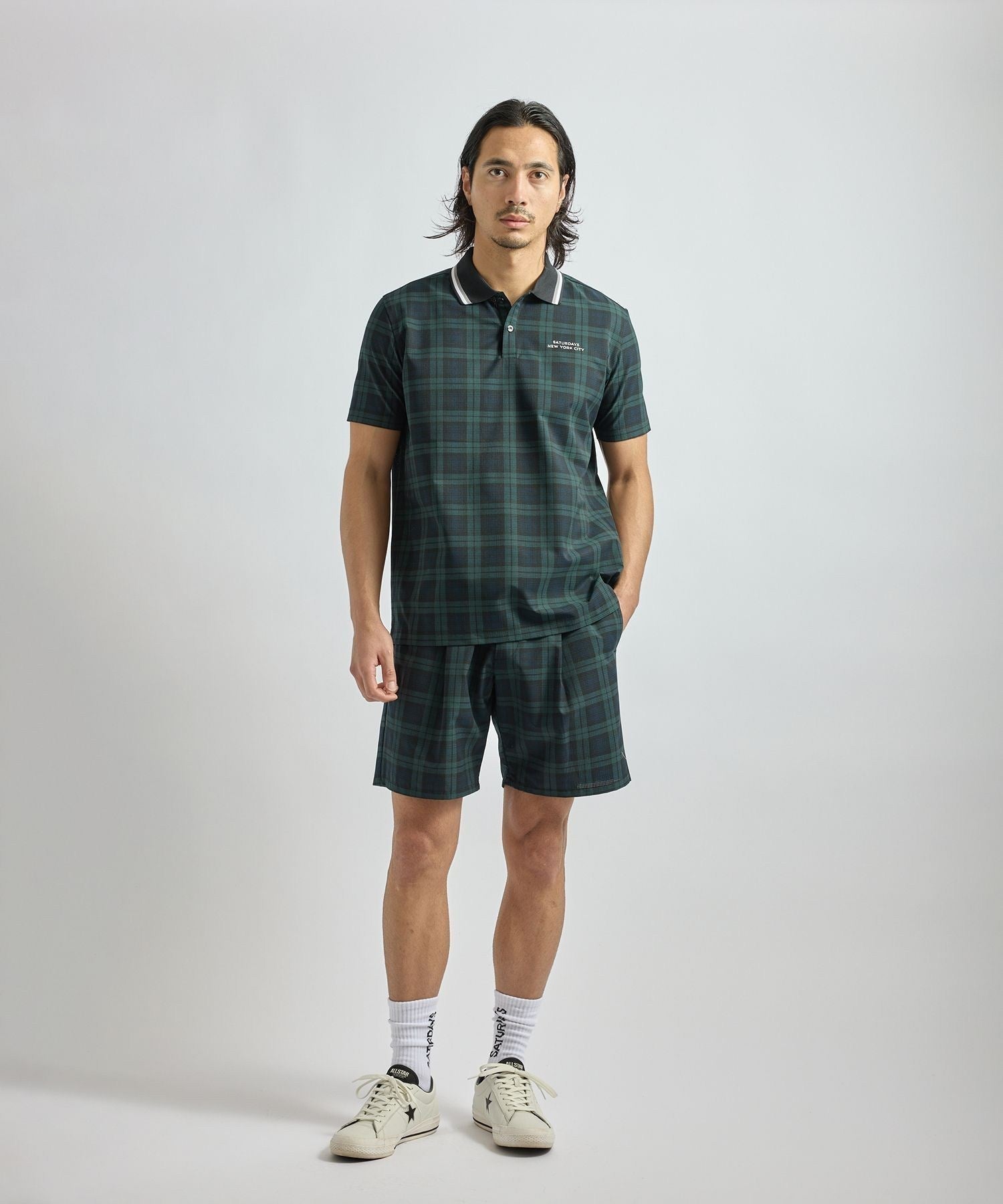 Seersucker Polo Shirt