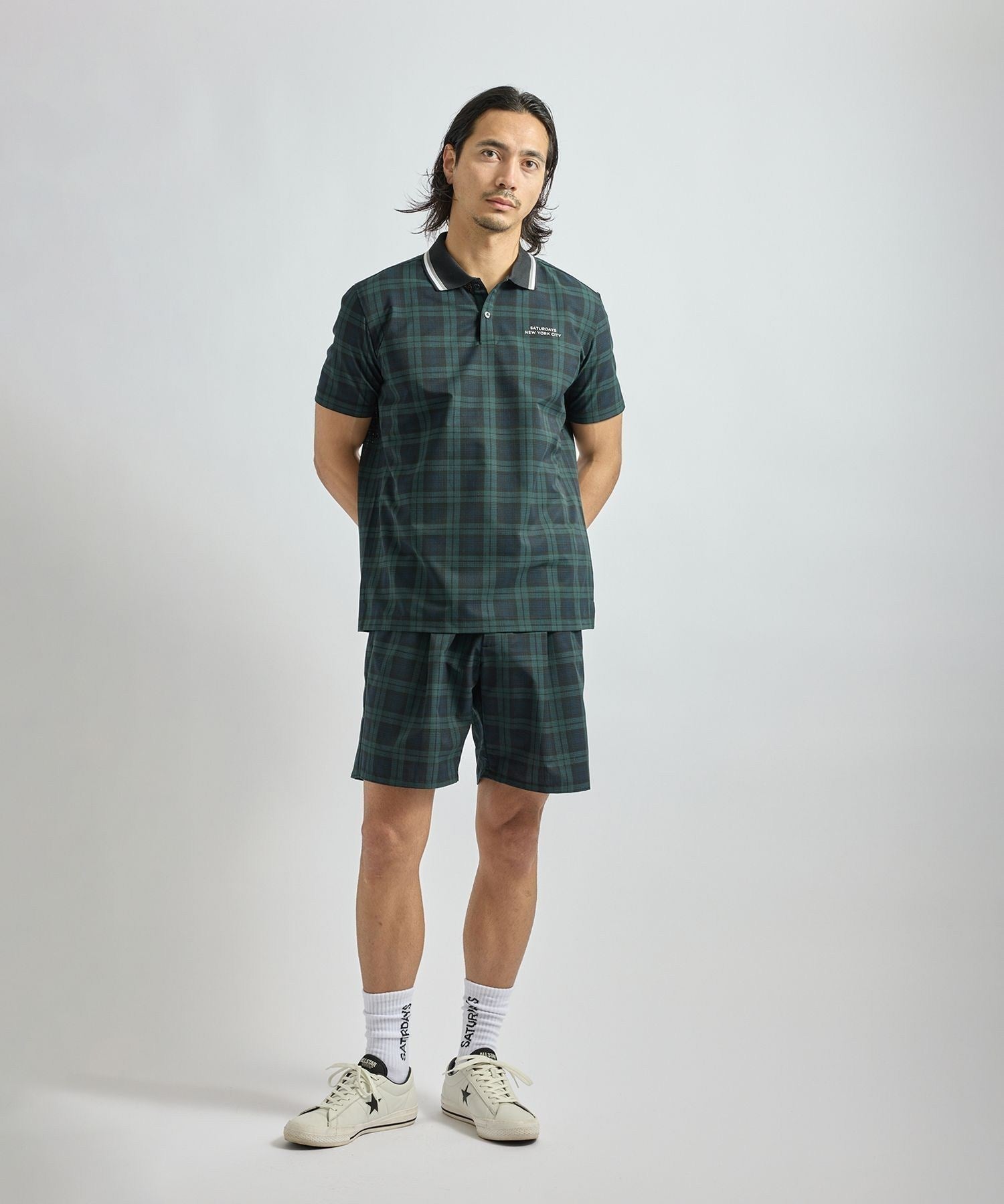 Seersucker Polo Shirt