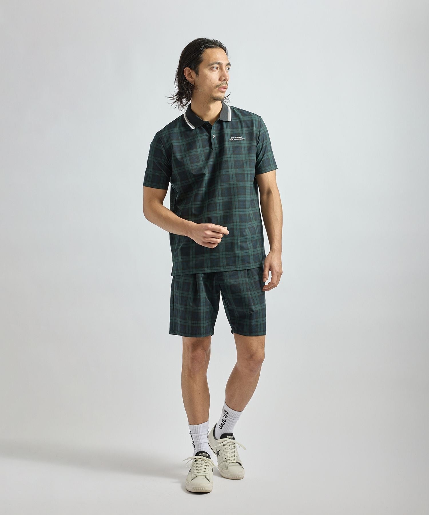 Seersucker Polo Shirt