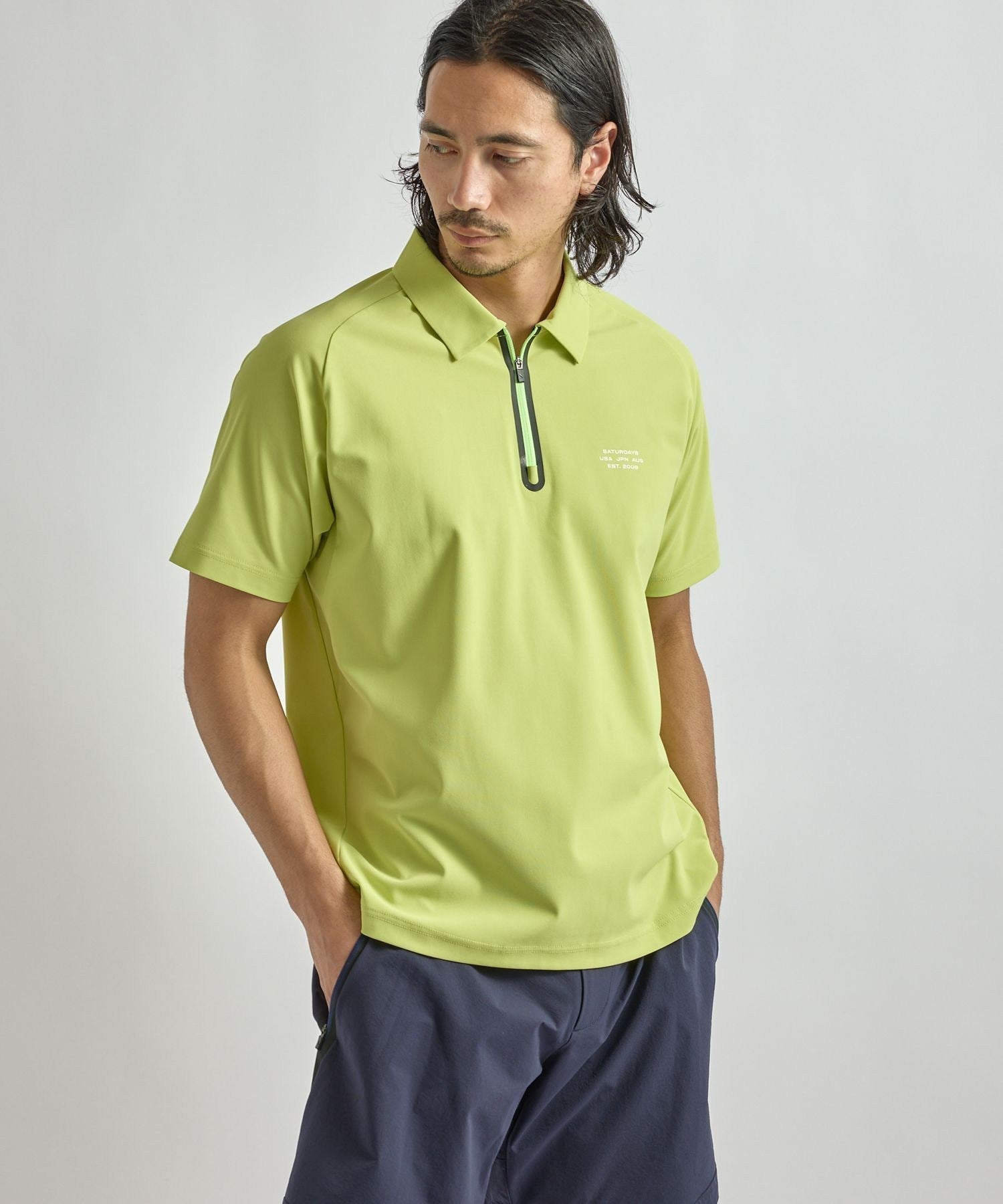 SS Half Zip Shirt