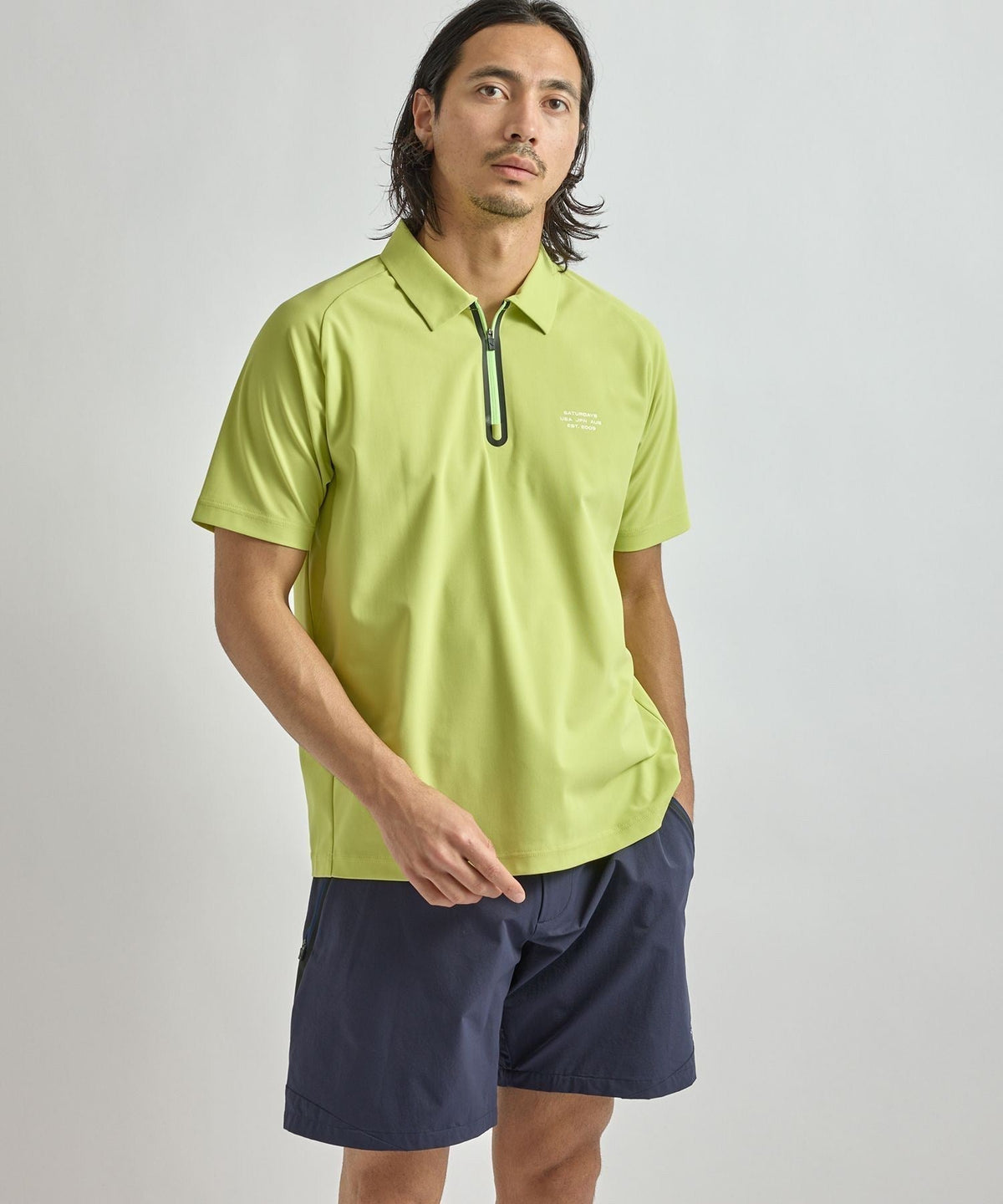 SS Half Zip Shirt