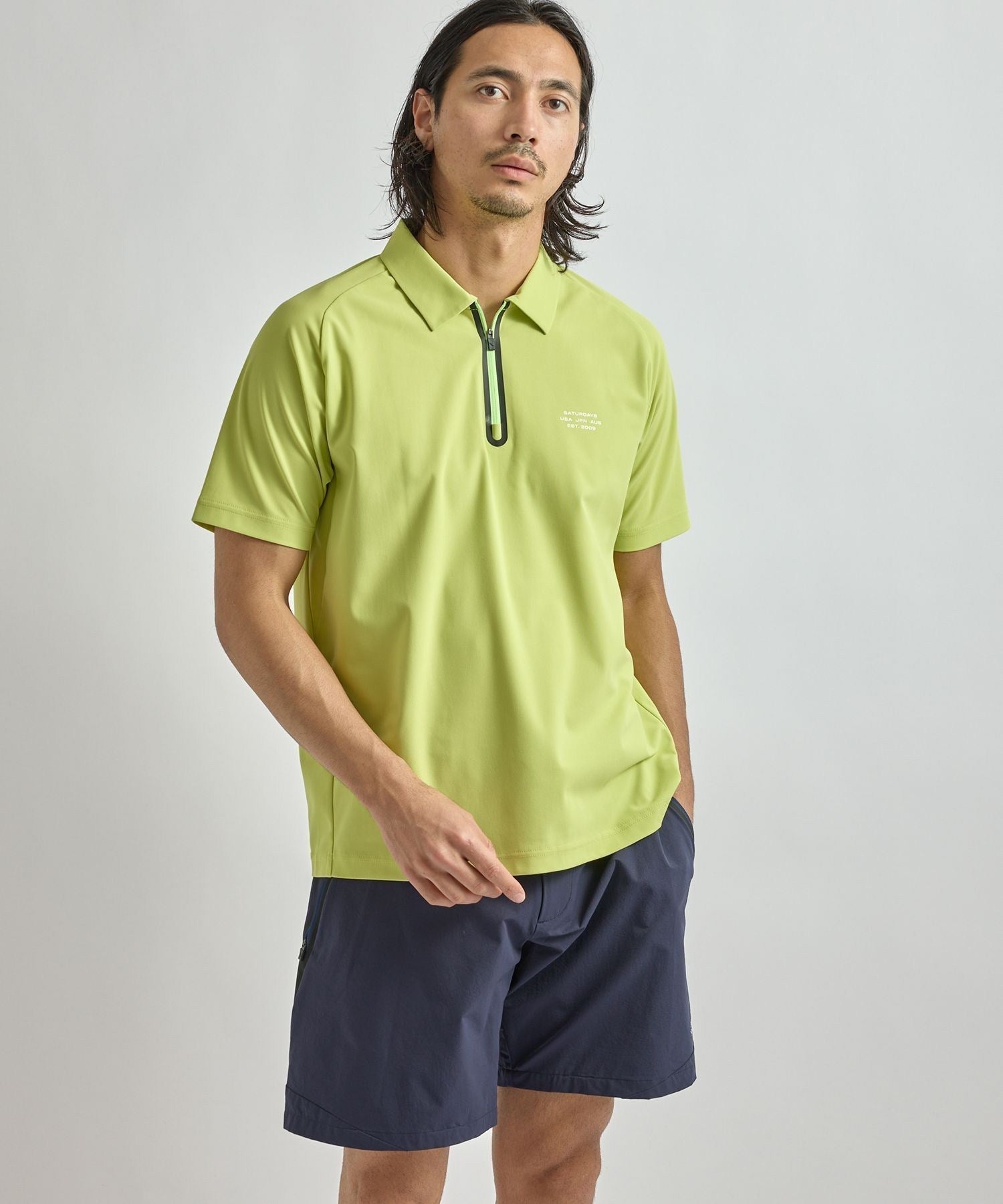 SS Half Zip Shirt