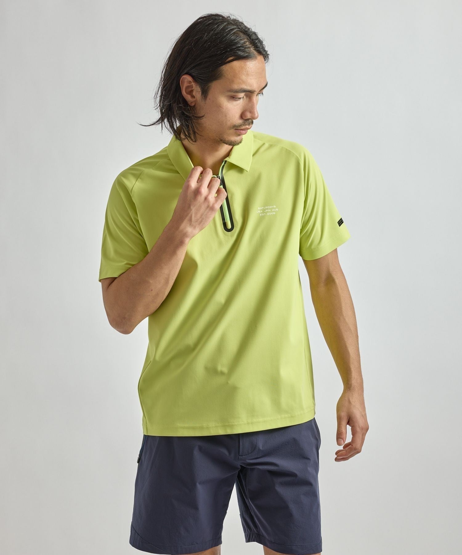 SS Half Zip Shirt
