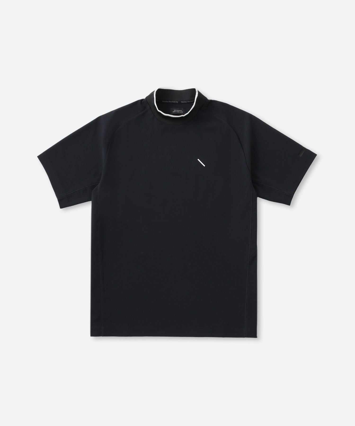 Ss Mock Neck Shirt