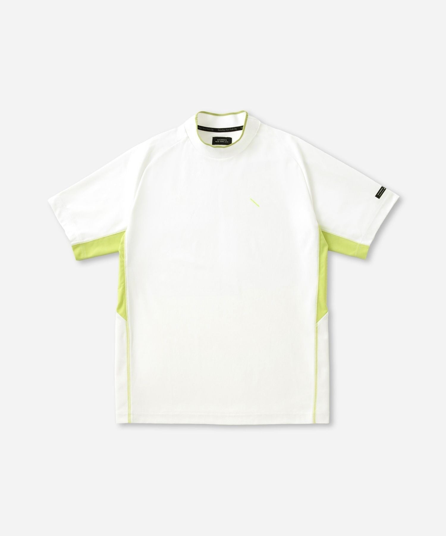 Ss Mock Neck Shirt