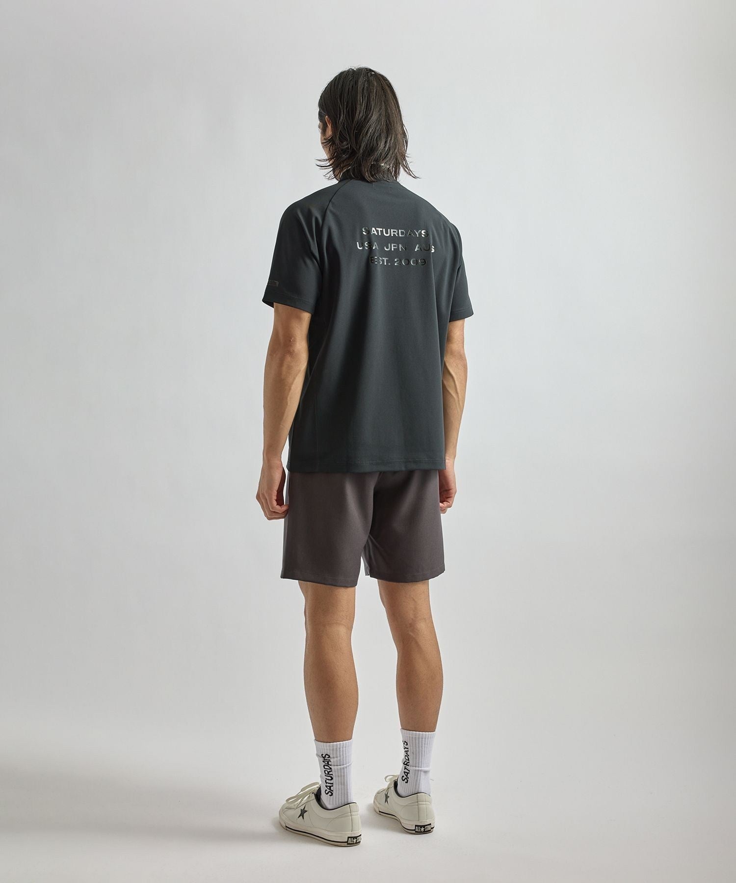 Ss Mock Neck Shirt