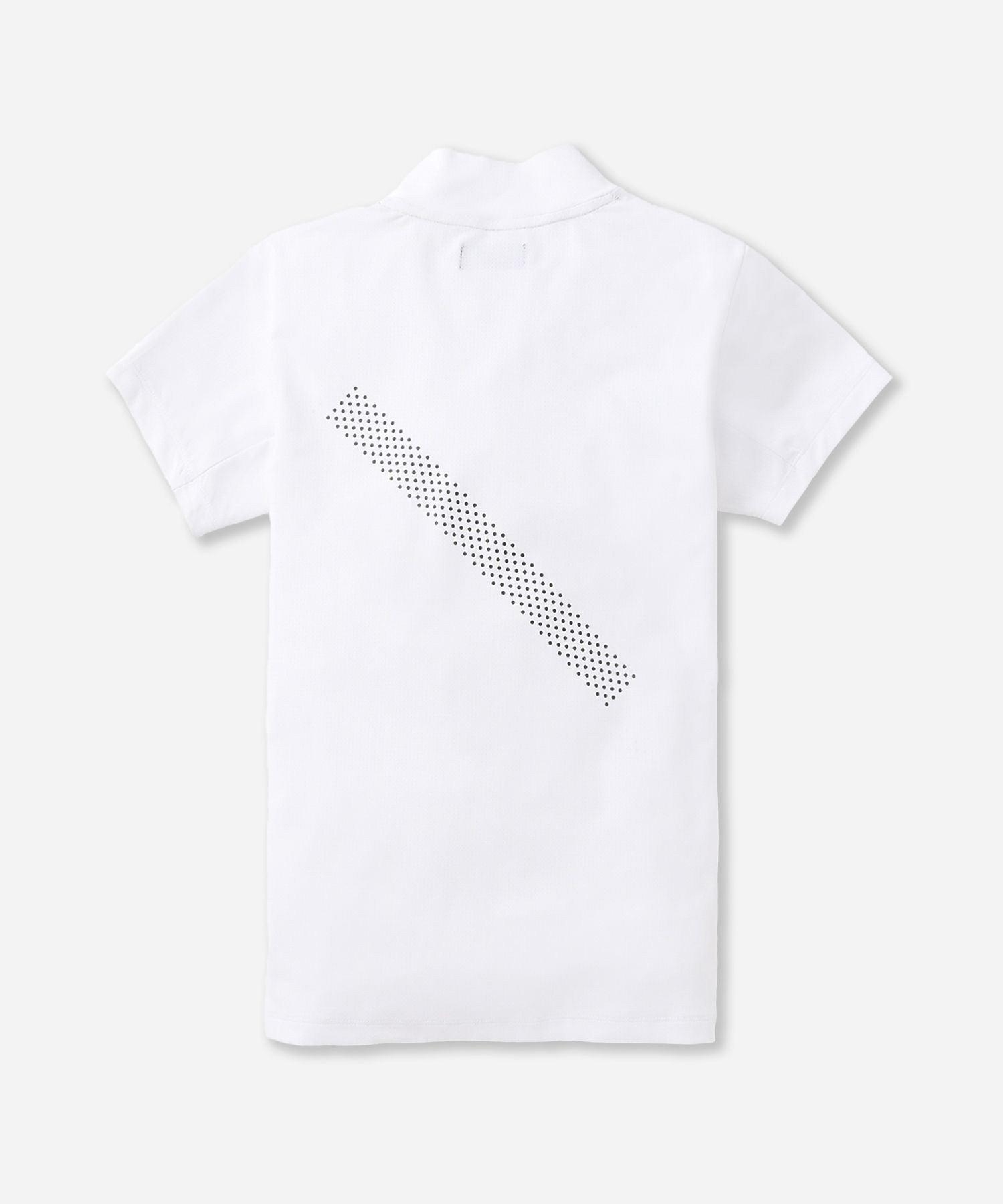 Hs Dot Mesh Half Mockneck Shirt | WOMEN
