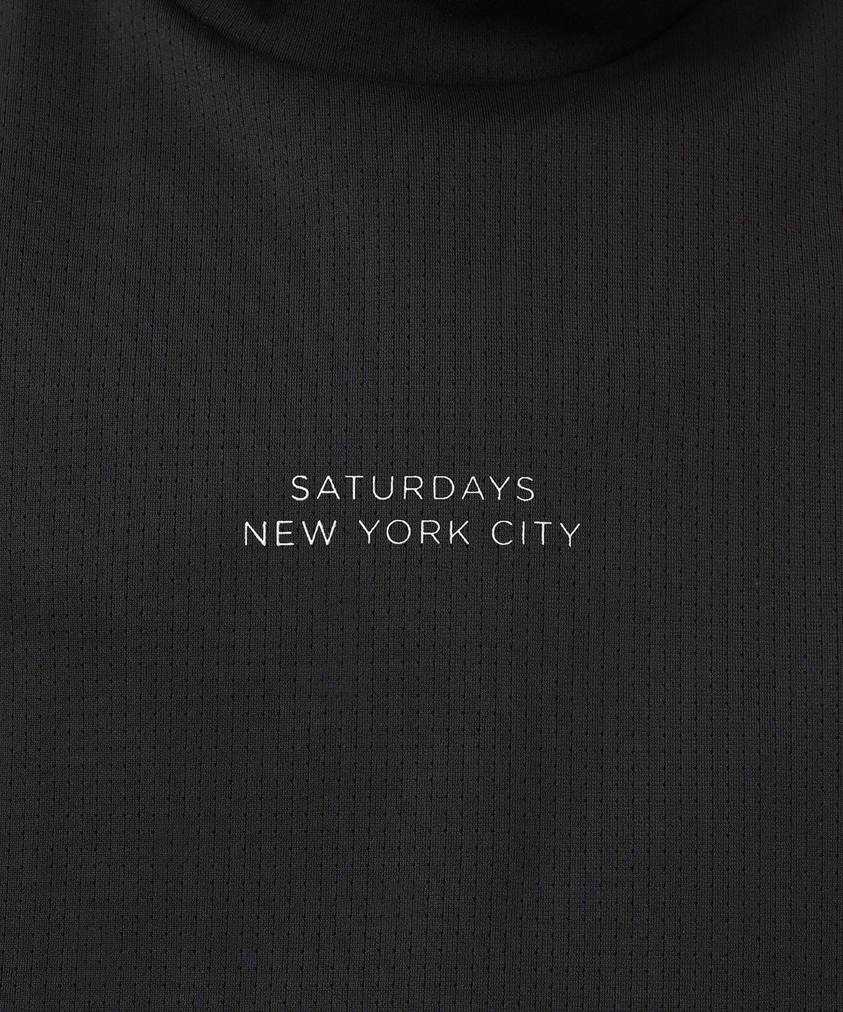 Hs Dot Mesh Half Mockneck Shirt | WOMEN