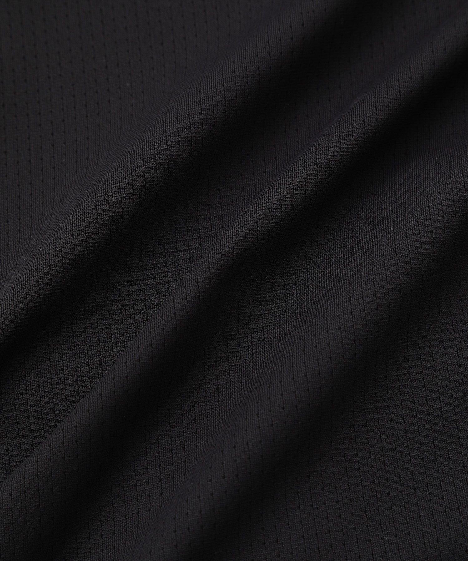 Hs Dot Mesh Half Mockneck Shirt | WOMEN