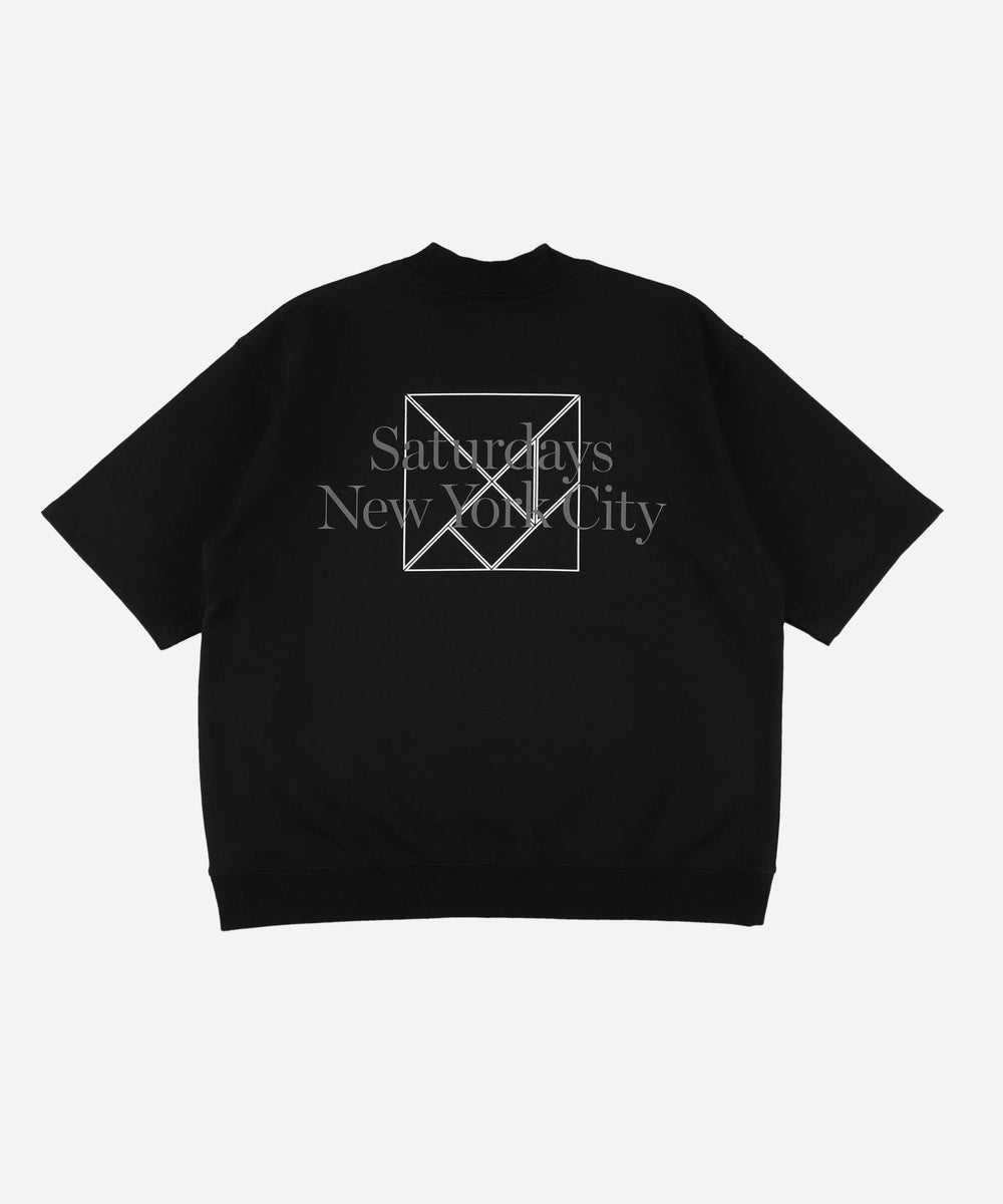 TANGRAM x Saturdays NYC Sweat Mockneck | Saturdays NYC Japan