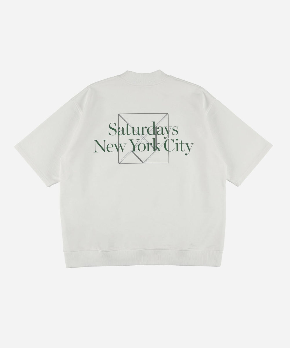 TANGRAM x Saturdays NYC Sweat Mockneck | Saturdays NYC Japan