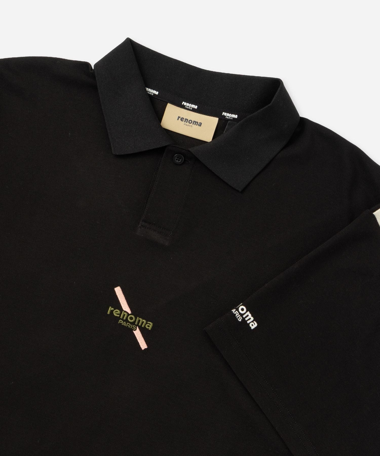renoma GOLF x Saturdays NYC Back Print Polo SS