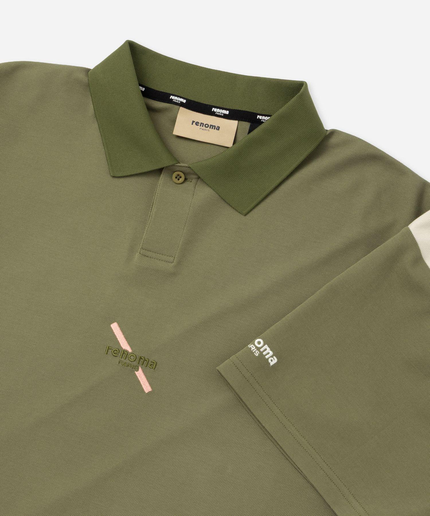 renoma GOLF x Saturdays NYC Back Print Polo SS