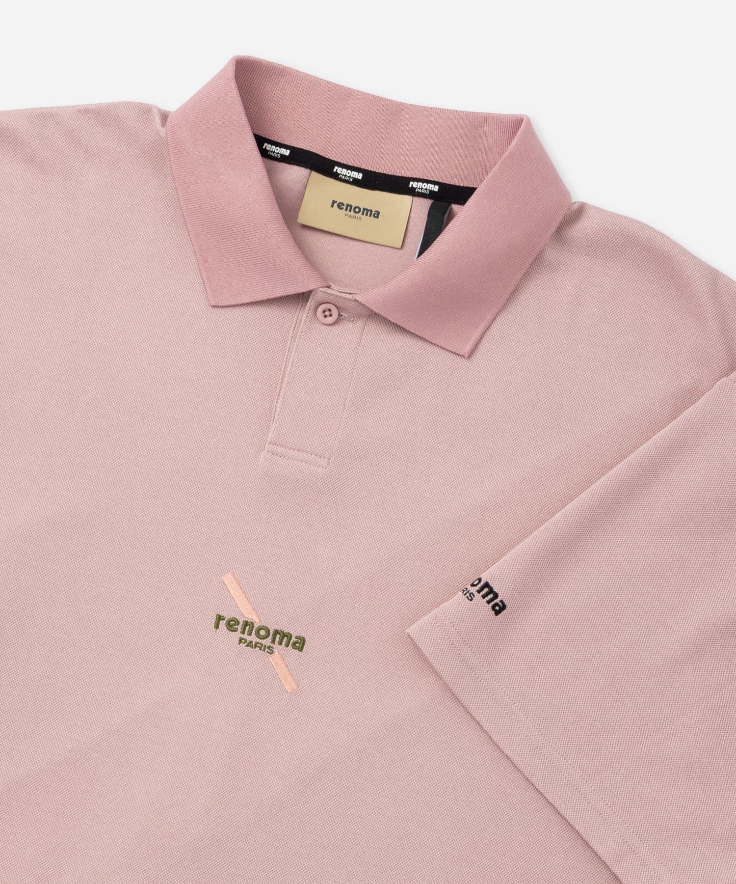 renoma GOLF x Saturdays NYC Back Print Polo SS