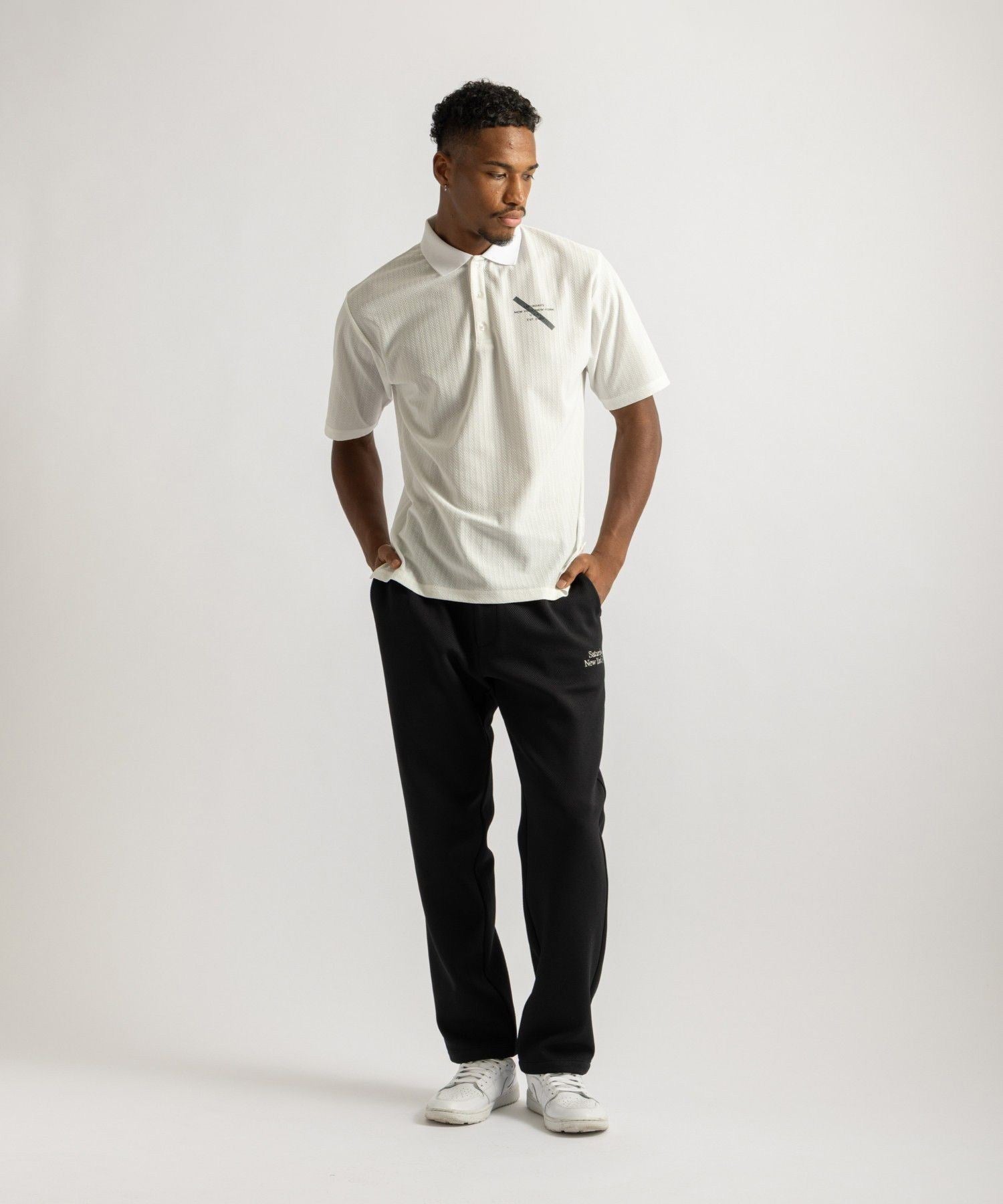 Dobby Stripe SS Polo