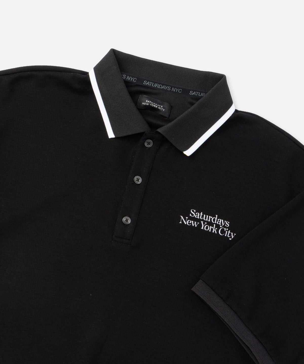 Doubleknit Rib Hem SS Polo