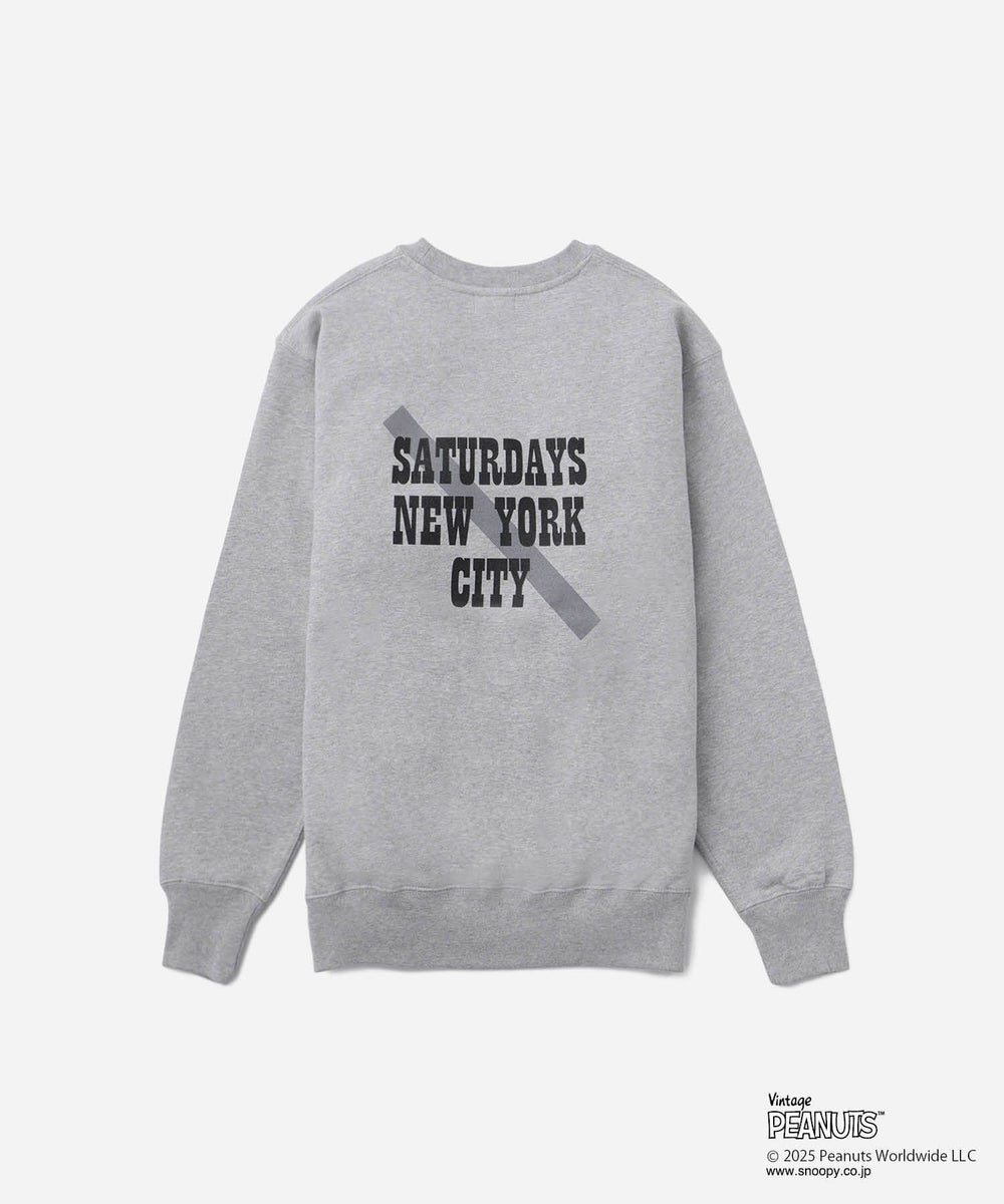 PEANUTS x Saturdays NYC Surf Crew Sweatshirt | Saturdays NYC Japan