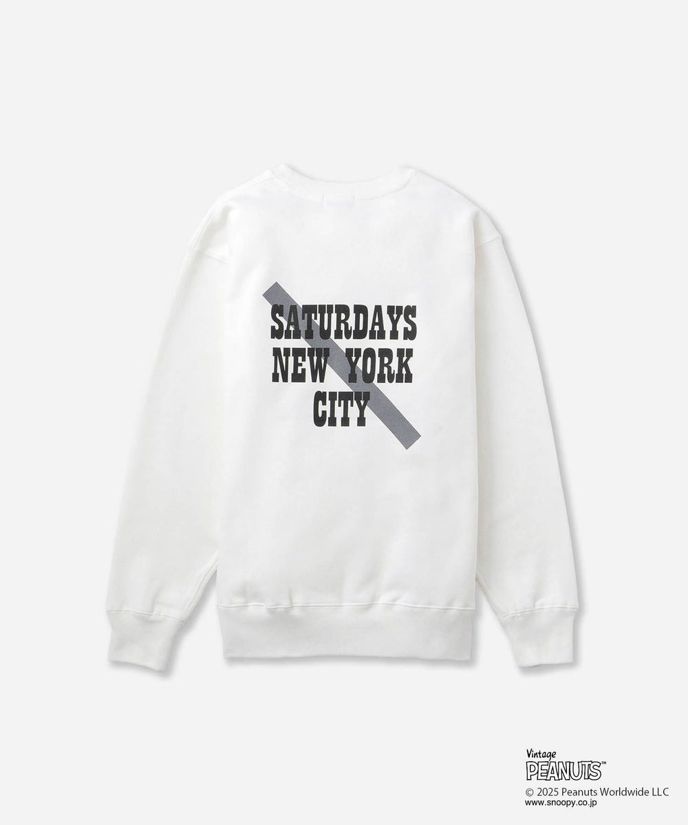 PEANUTS x Saturdays NYC Gang Crew Sweatshirt | Saturdays NYC Japan
