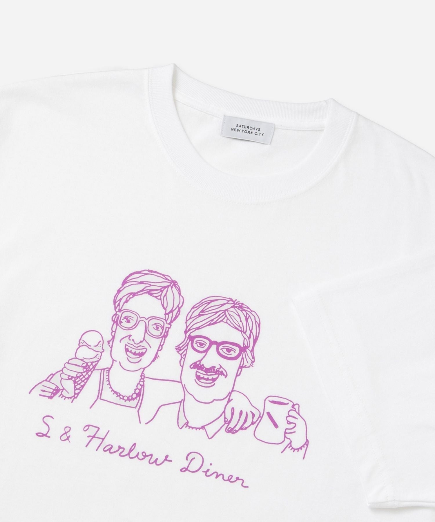 Harlow x Saturdays NYC Diners Tee