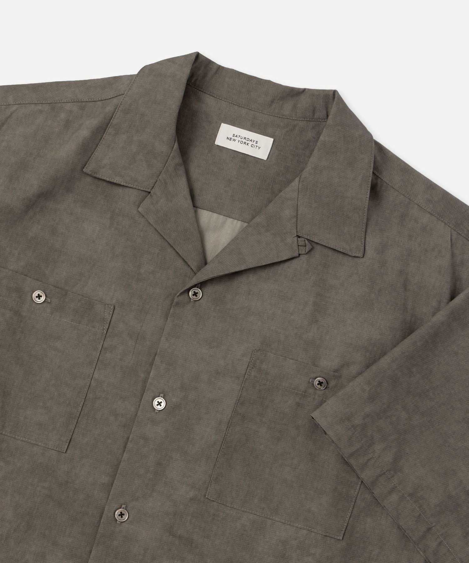 Canty Open Collar SS Shirt