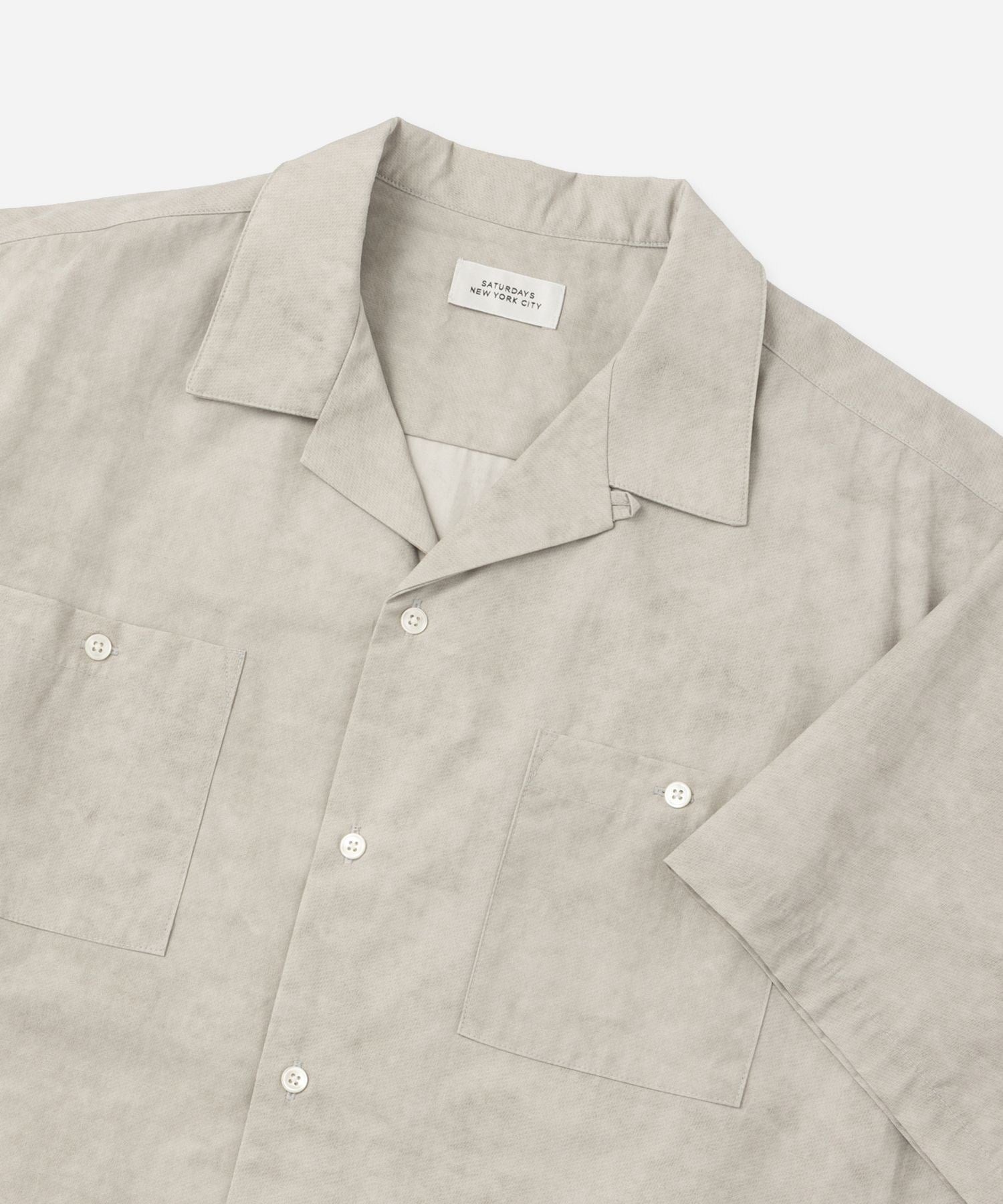 Canty Open Collar SS Shirt