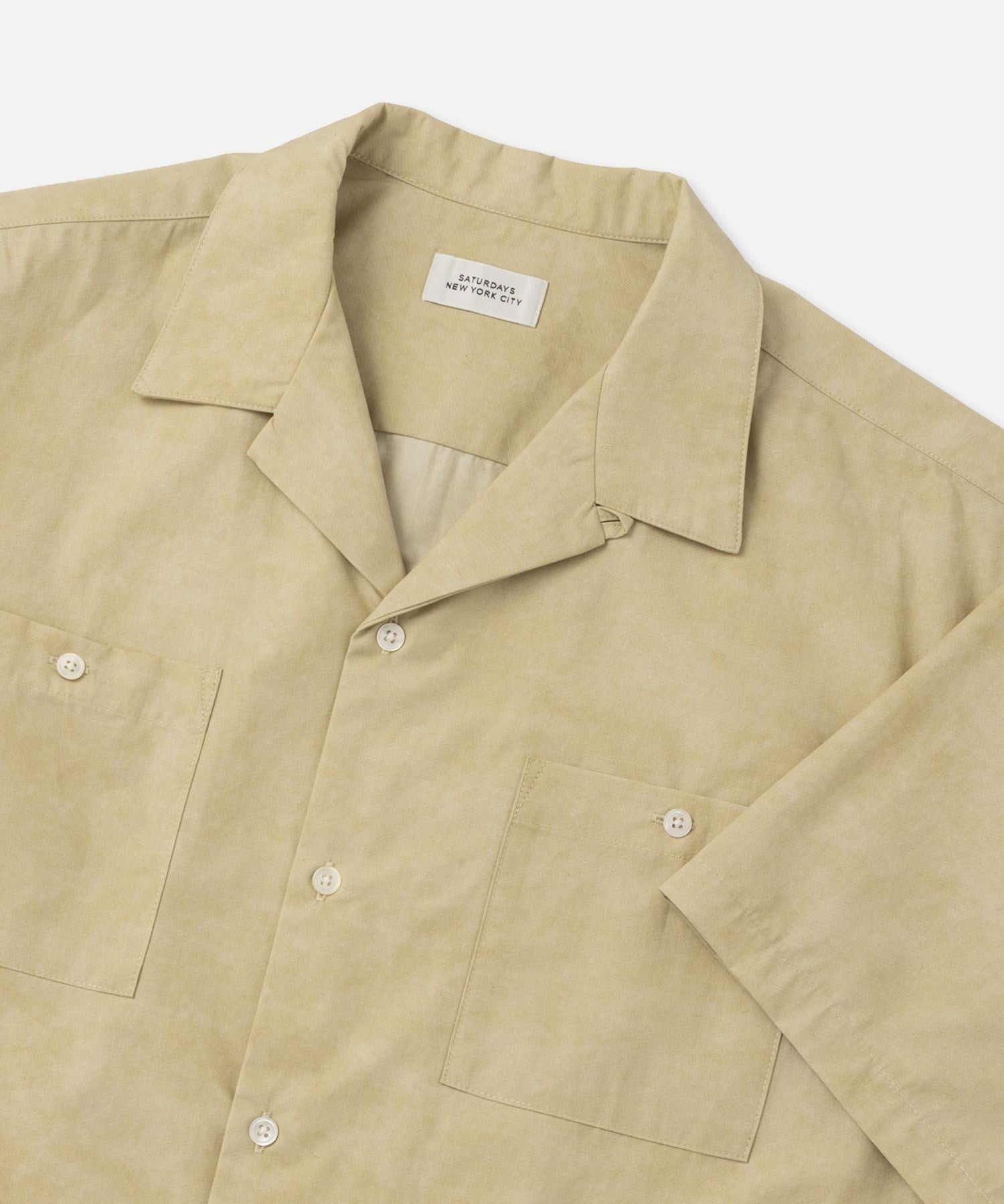 Canty Open Collar SS Shirt