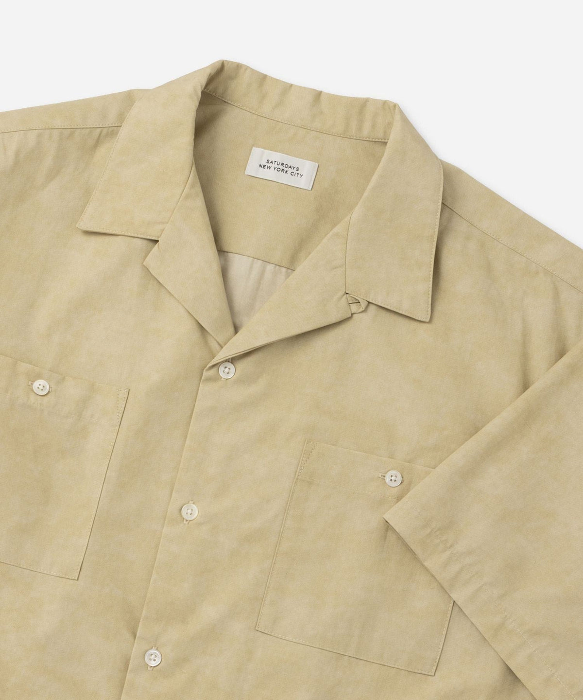 Canty Open Collar SS Shirt
