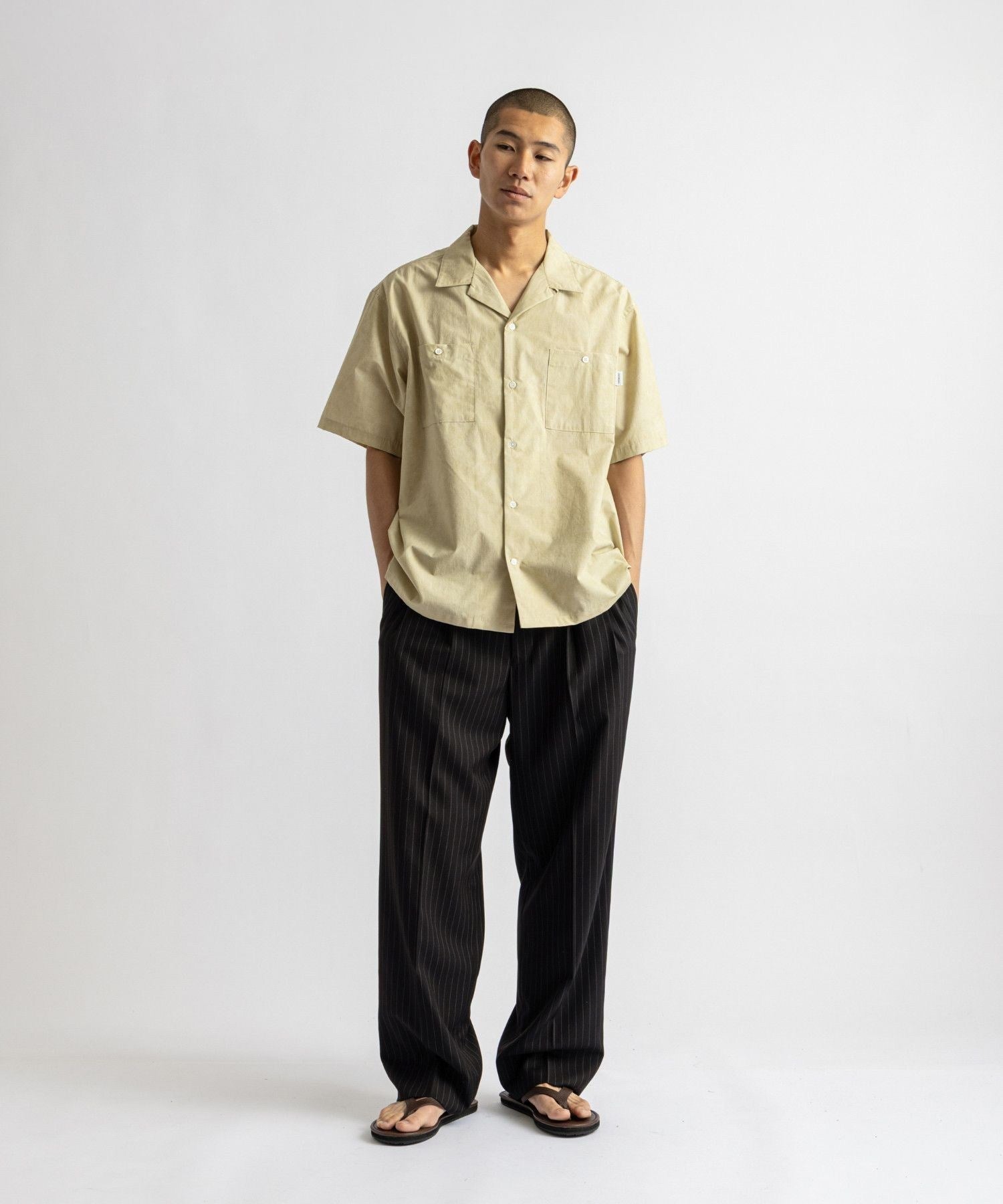 Canty Open Collar SS Shirt
