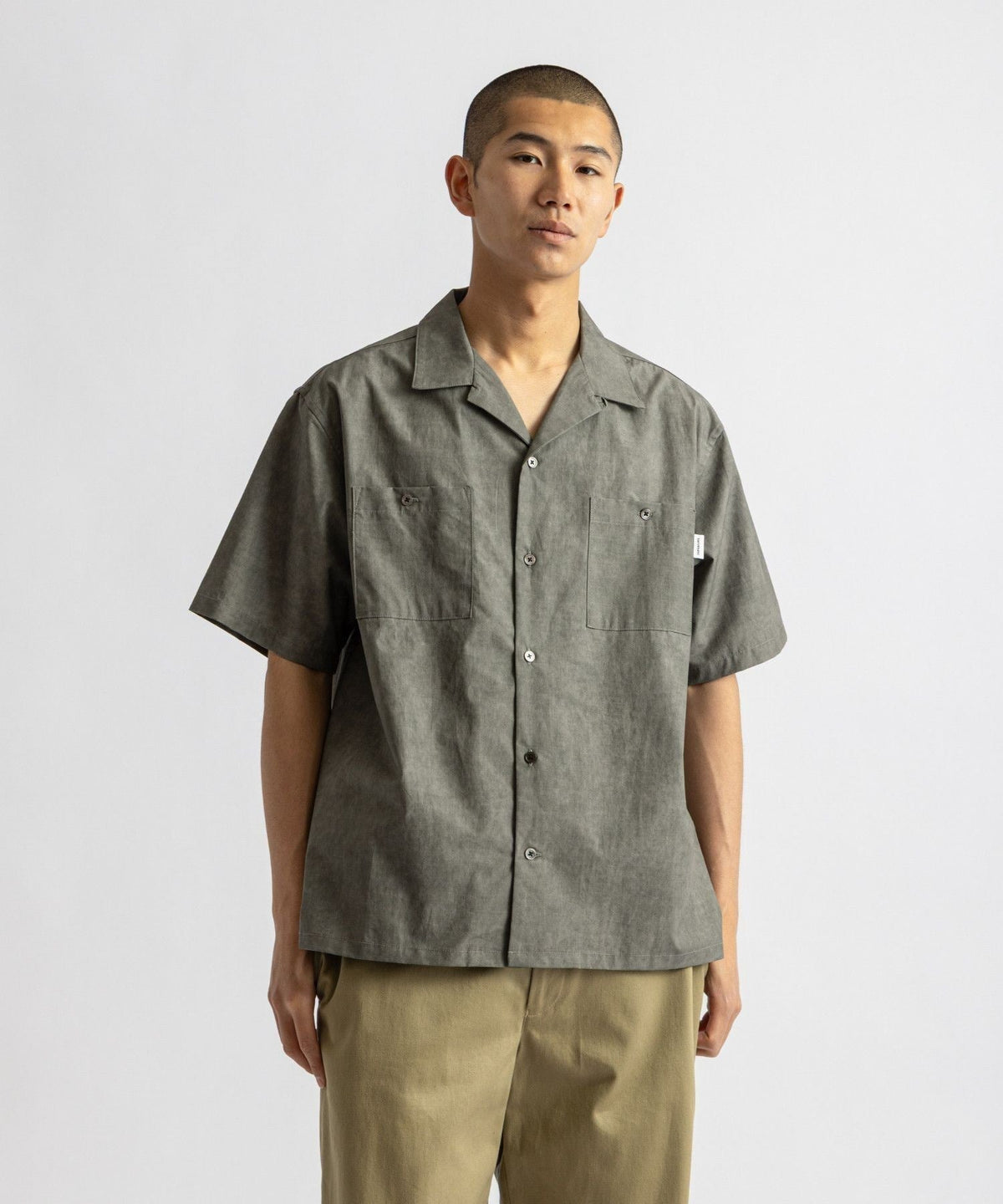 Canty Open Collar SS Shirt