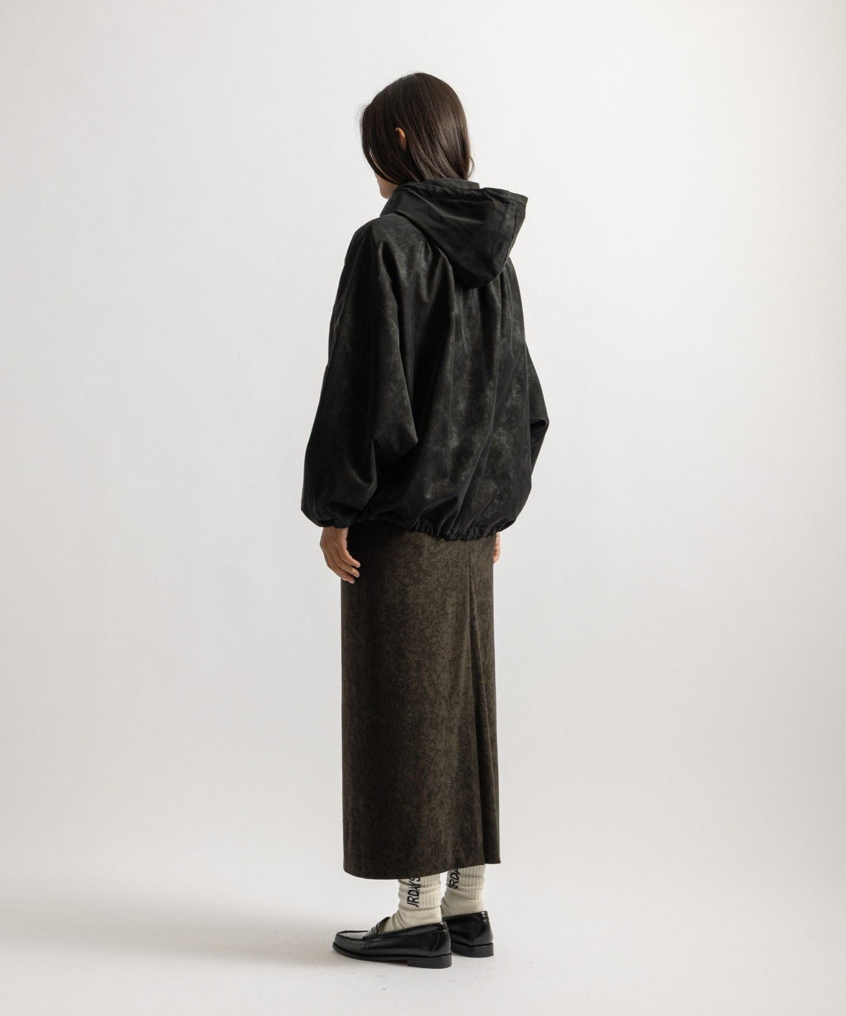 Amy Velveteen Midi Skirt | WOMEN