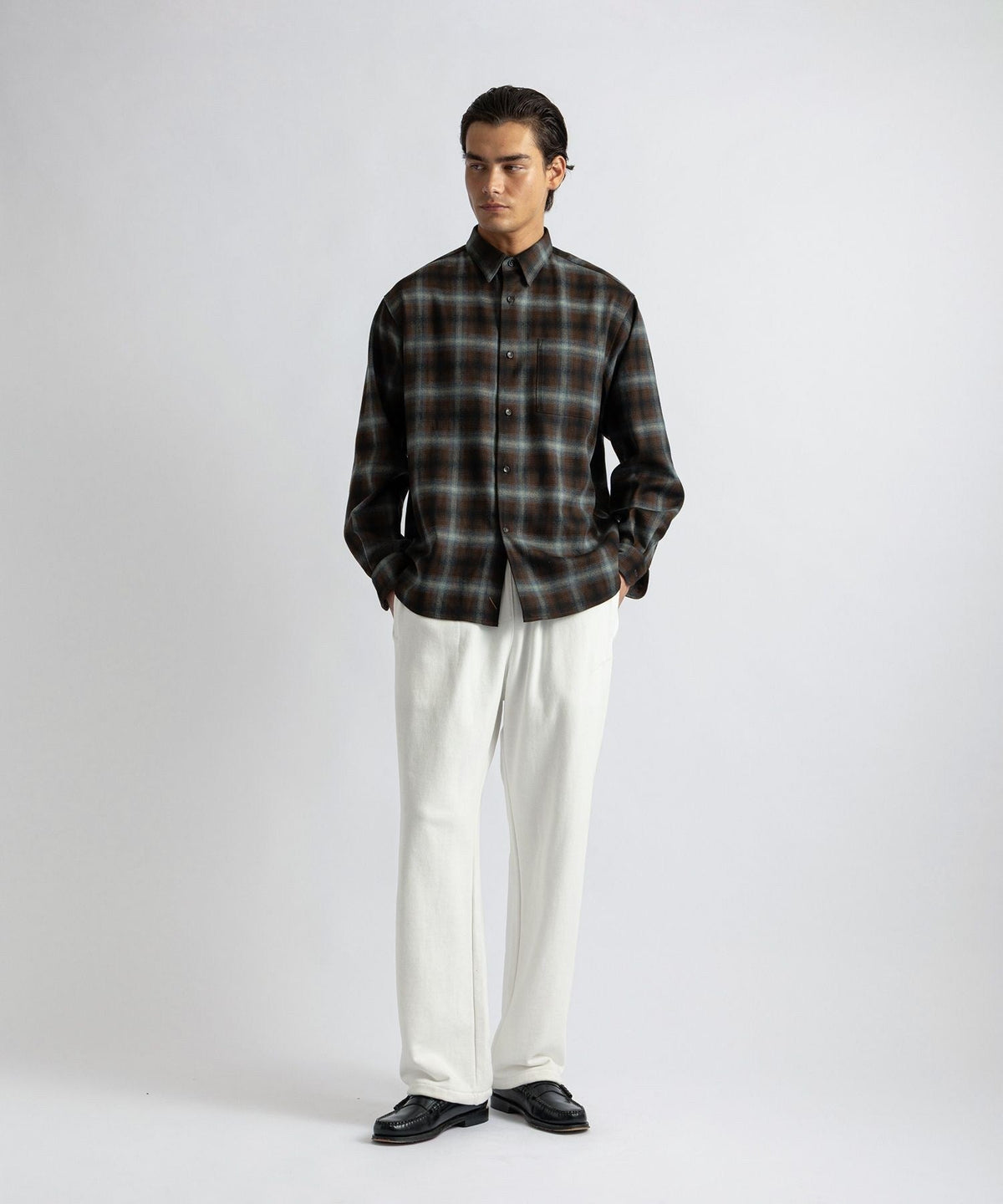Crosby Ombre Check LS Shirt