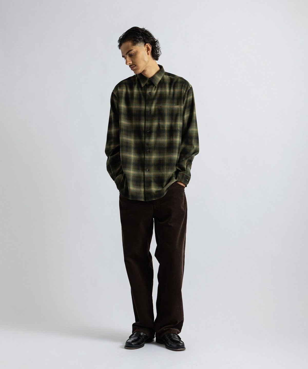 Crosby Ombre Check LS Shirt