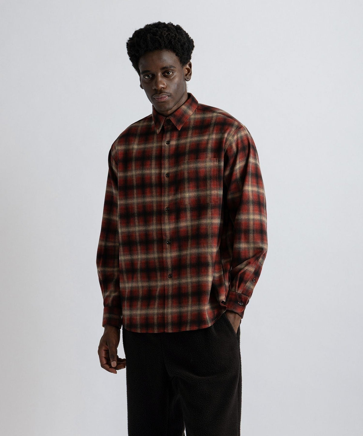 Crosby Ombre Check LS Shirt