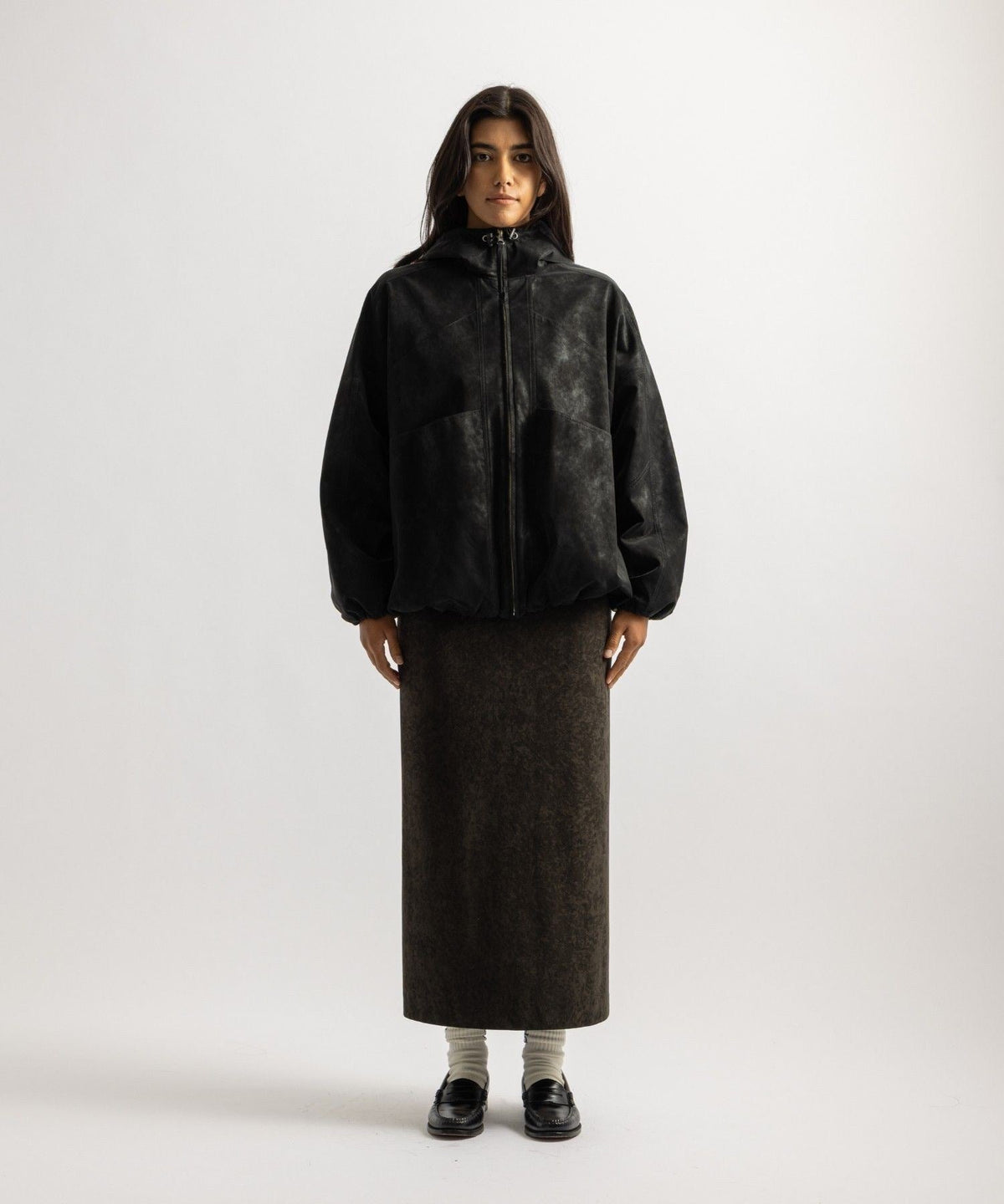 Edie Matte Shell Jacket | WOMEN