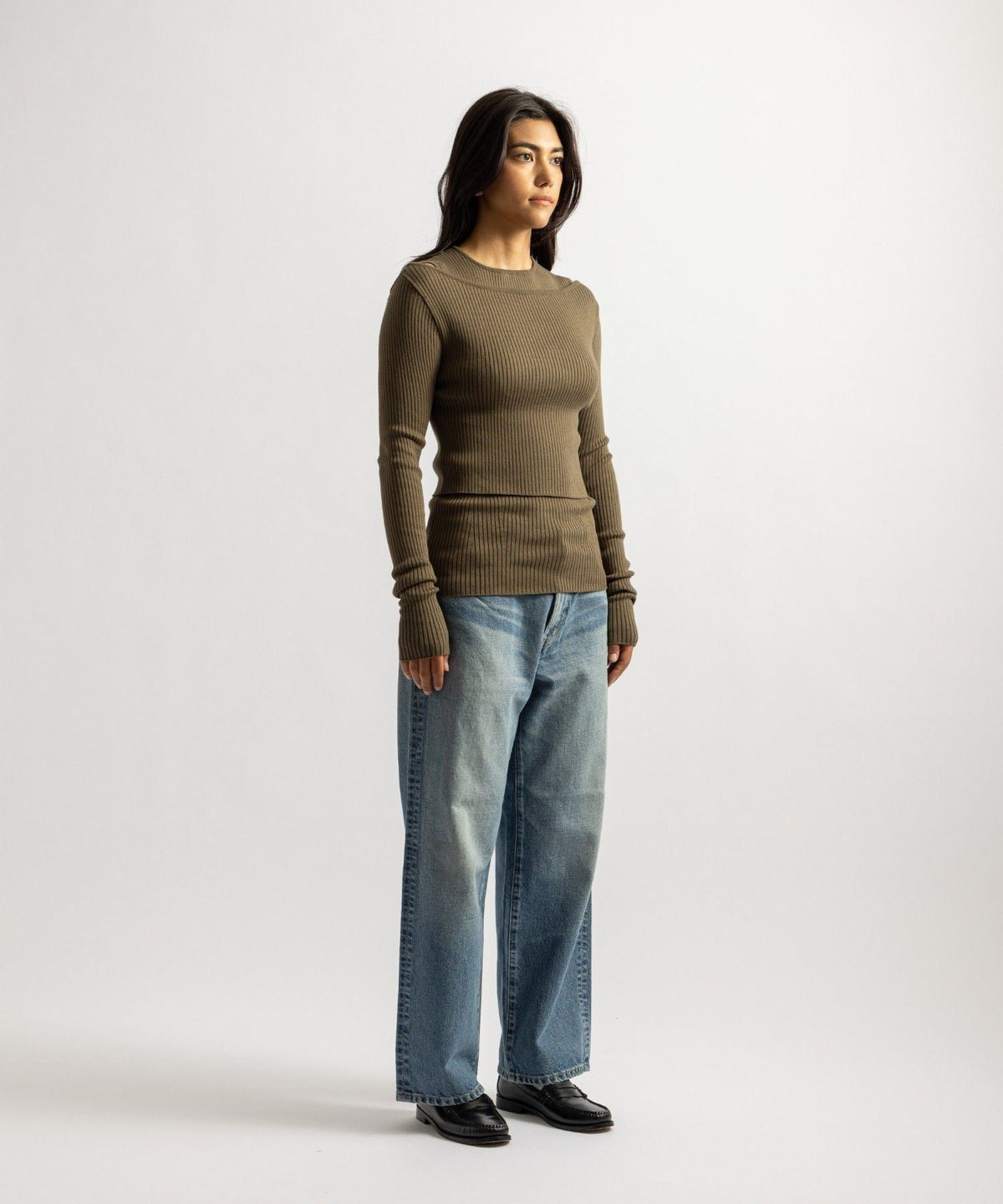 Corinne Double Layer Knit | WOMEN