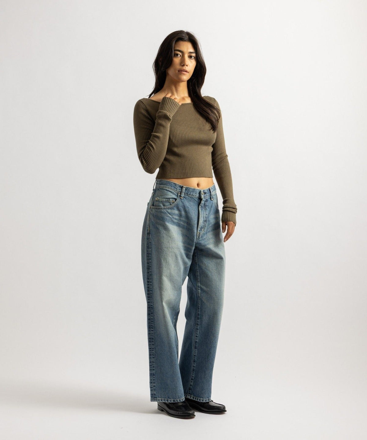Corinne Double Layer Knit | WOMEN