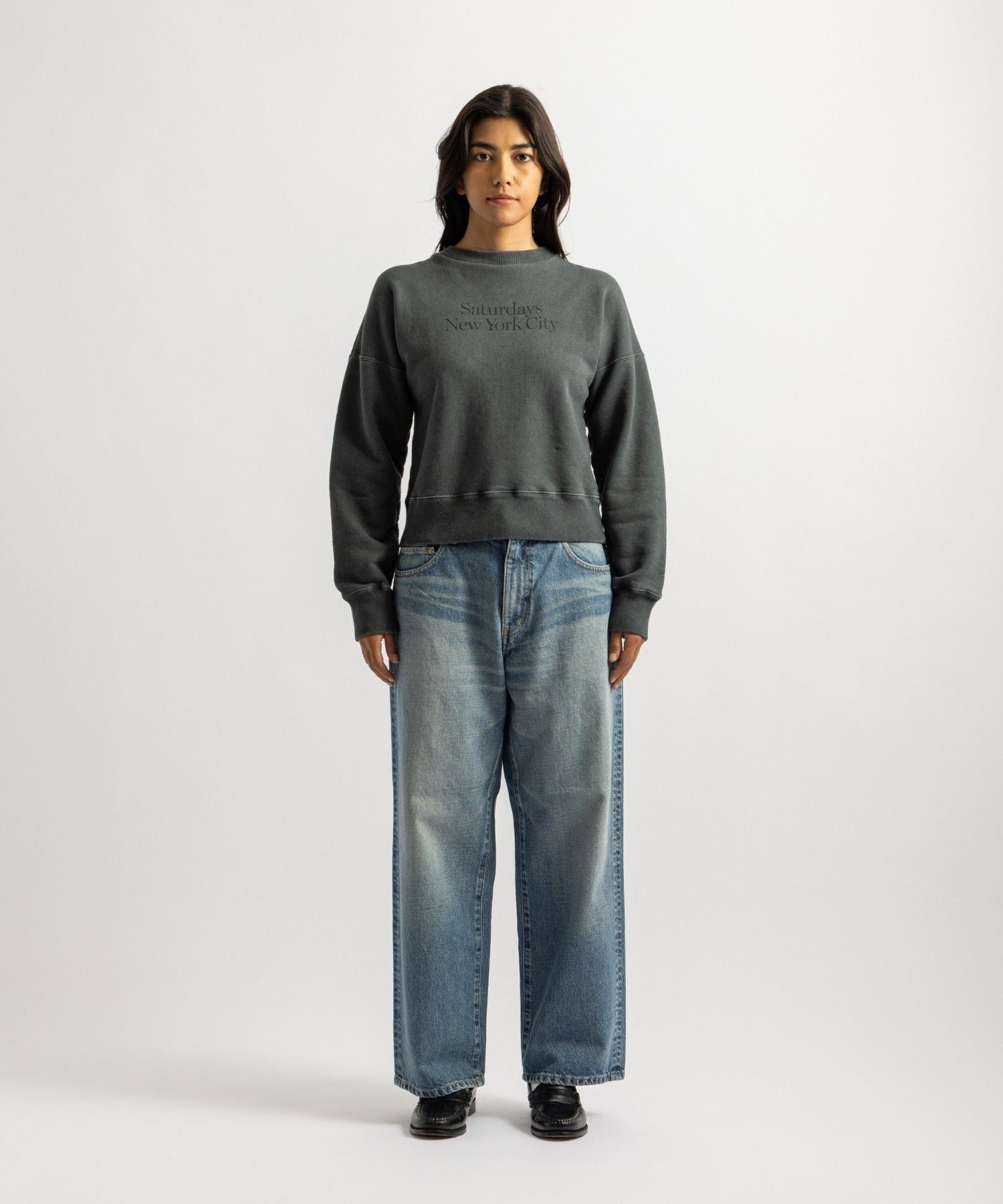 Genny Dropped Shoulder Sweat | WOMEN
