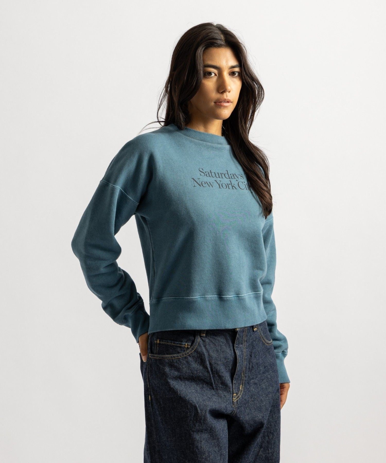 Genny Dropped Shoulder Sweat | WOMEN