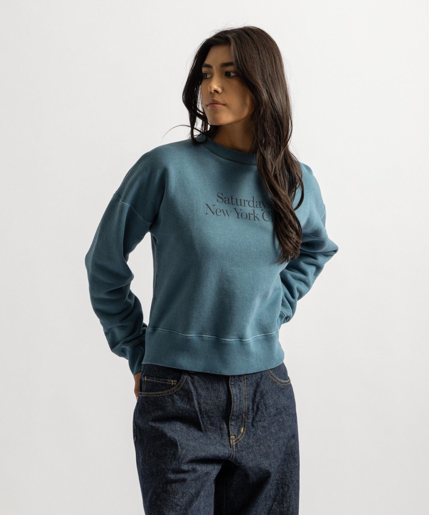 Genny Dropped Shoulder Sweat | WOMEN