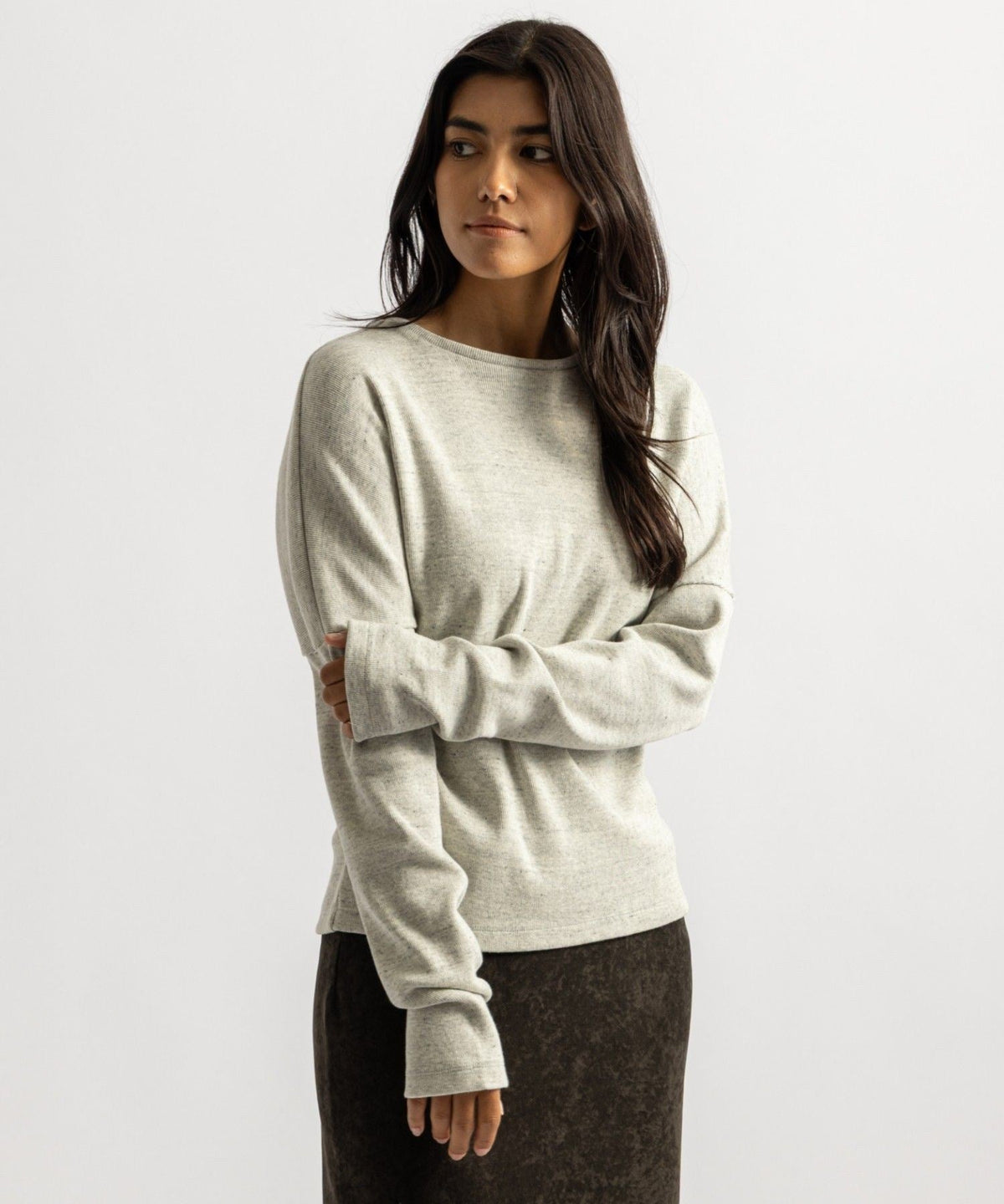Steff Marl Layer Top | WOMEN