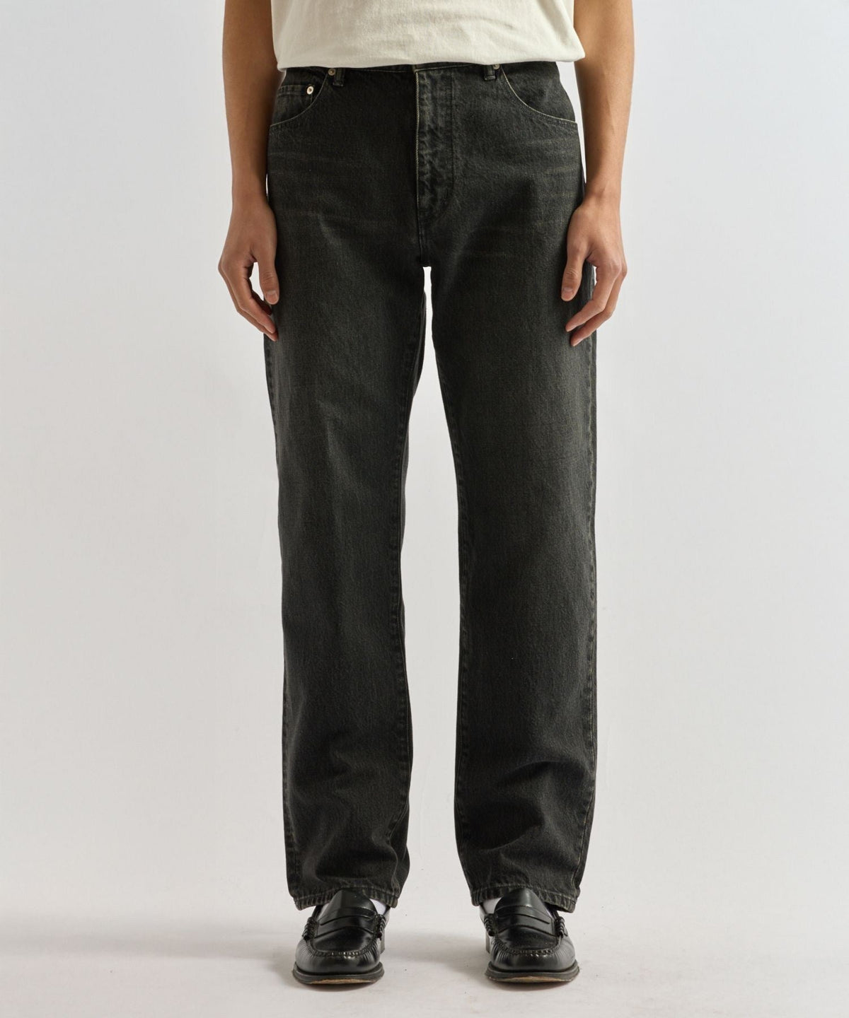 Nate Vintage Straight Denim Pants