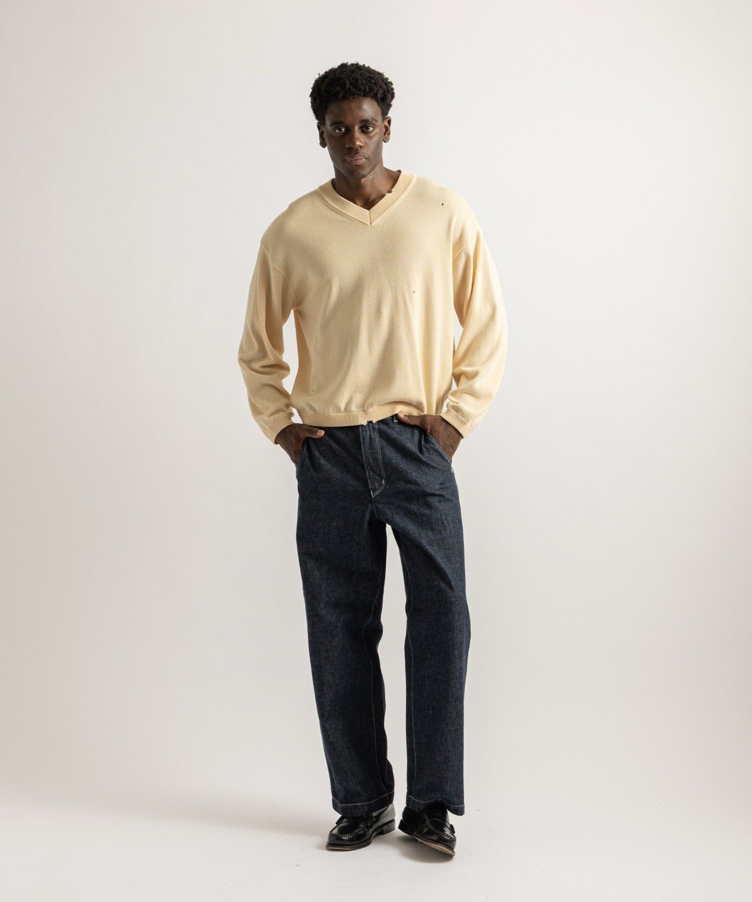 Morris Wide Denim Pants