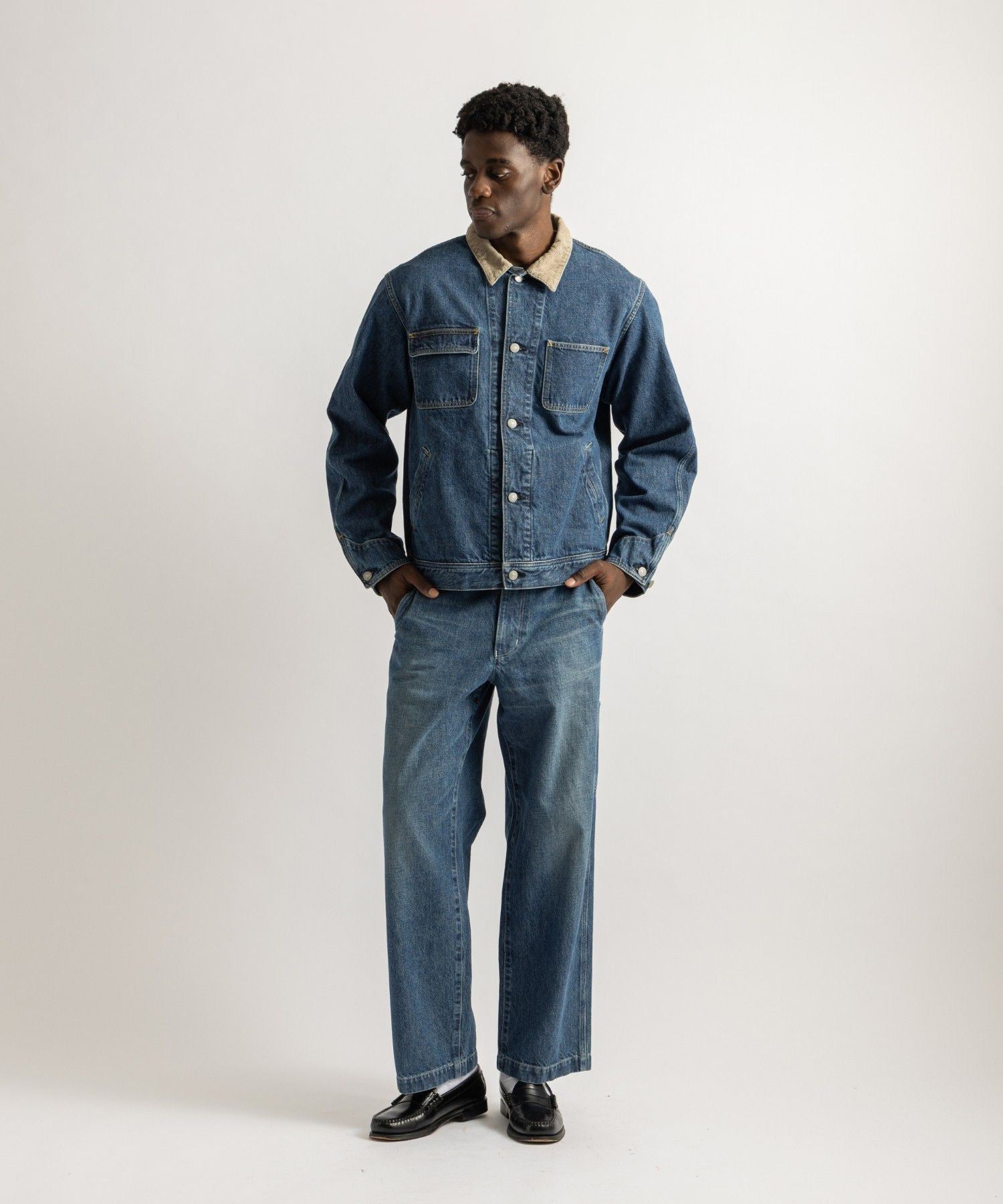 Morris Wide Denim Pants