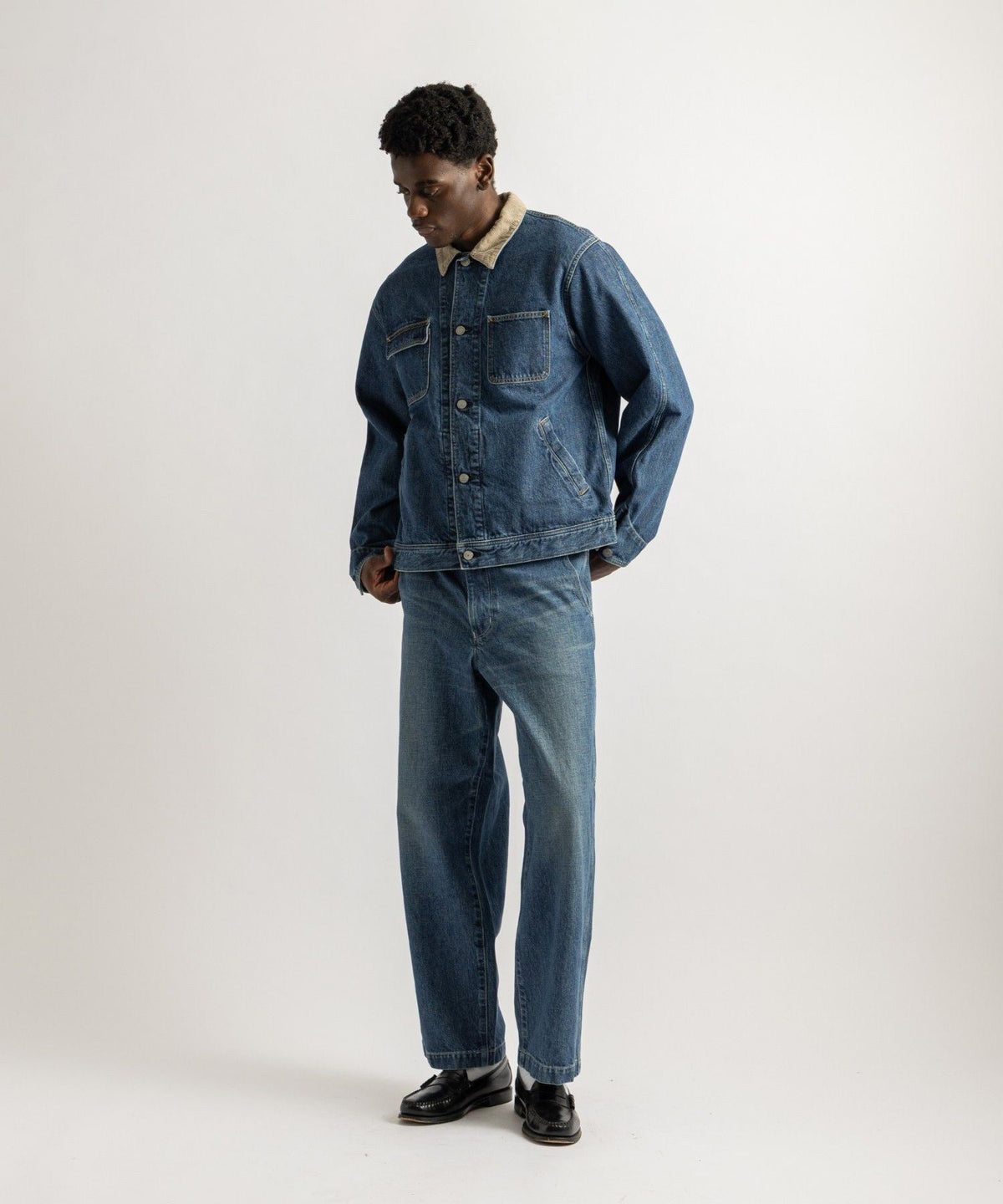 Morris Wide Denim Pants