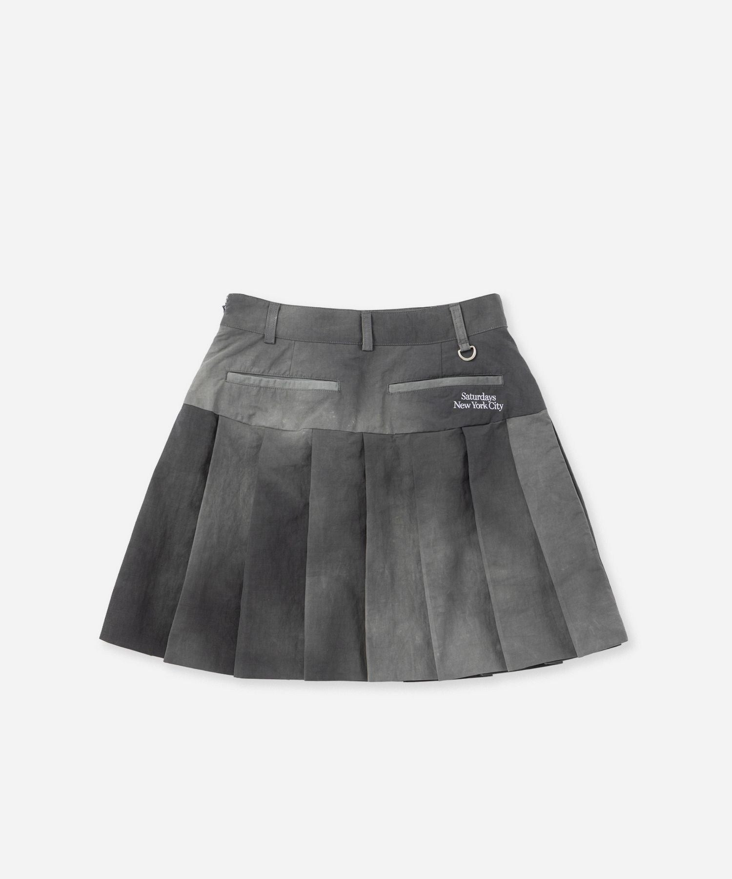 Marbledyed Pleats Skirt | WOMEN