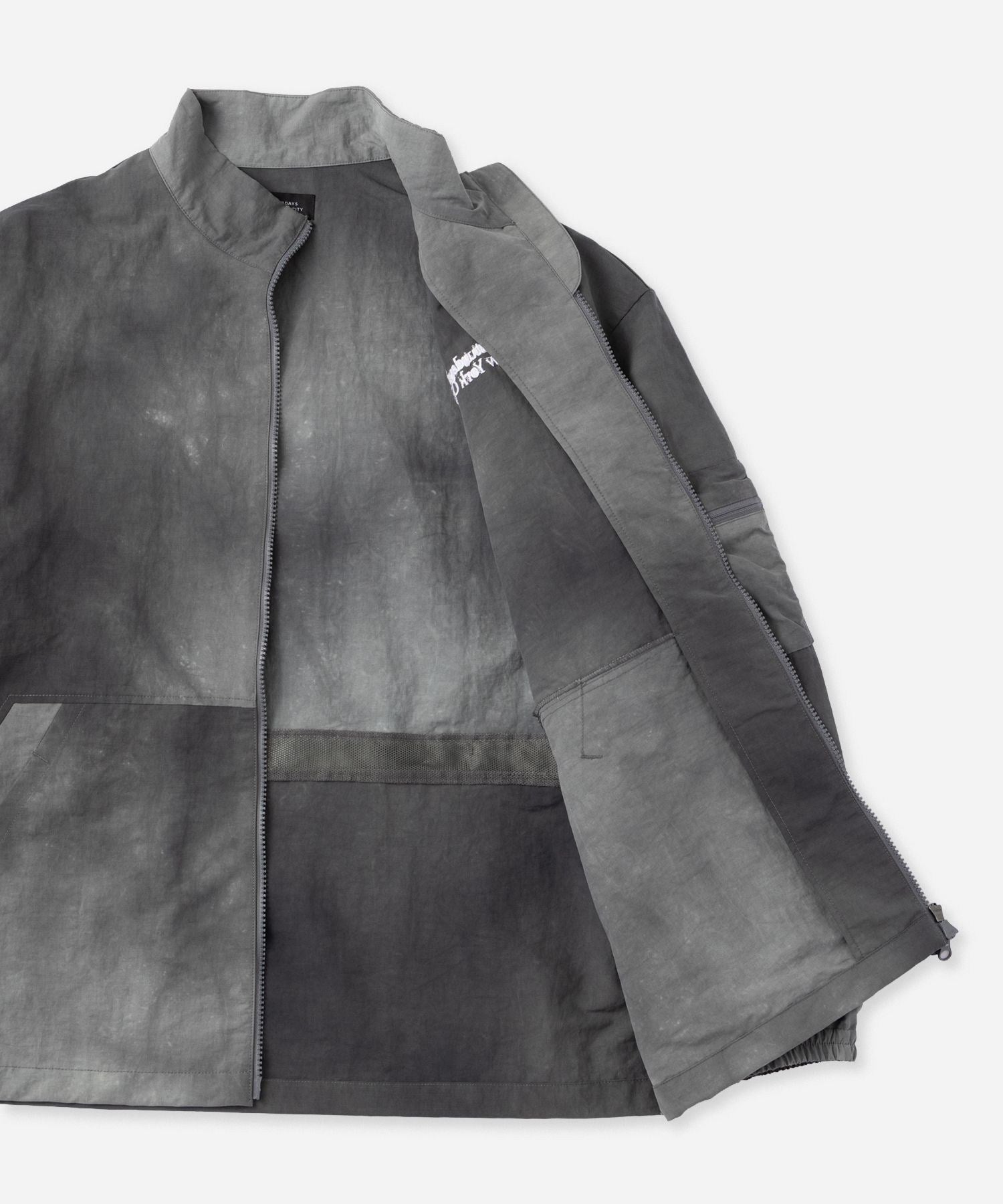 Marble Dyed Zip Blouson
