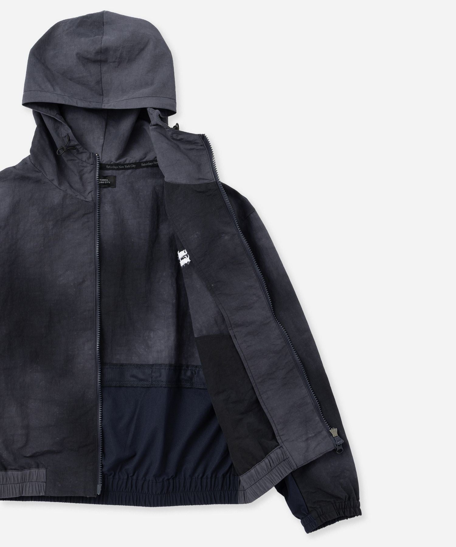 Marbledyed Zip Hoodie | WOMEN